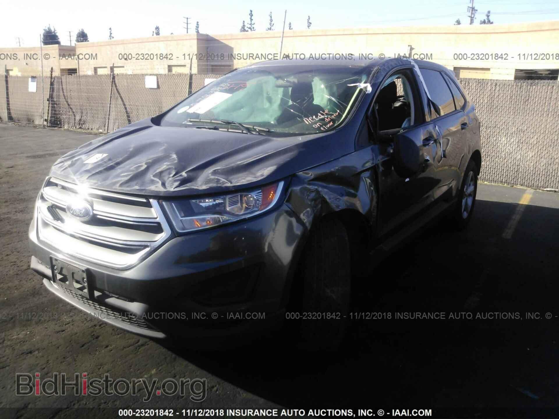 2016 Ford Edge - VIN: 2FMPK3G93GBC52683 - Фото 2