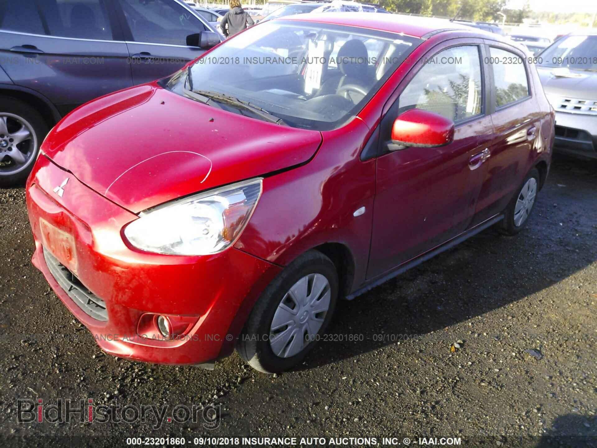 2015 Mitsubishi Mirage - VIN: ML32A3HJ2FH058581 - Фото 2