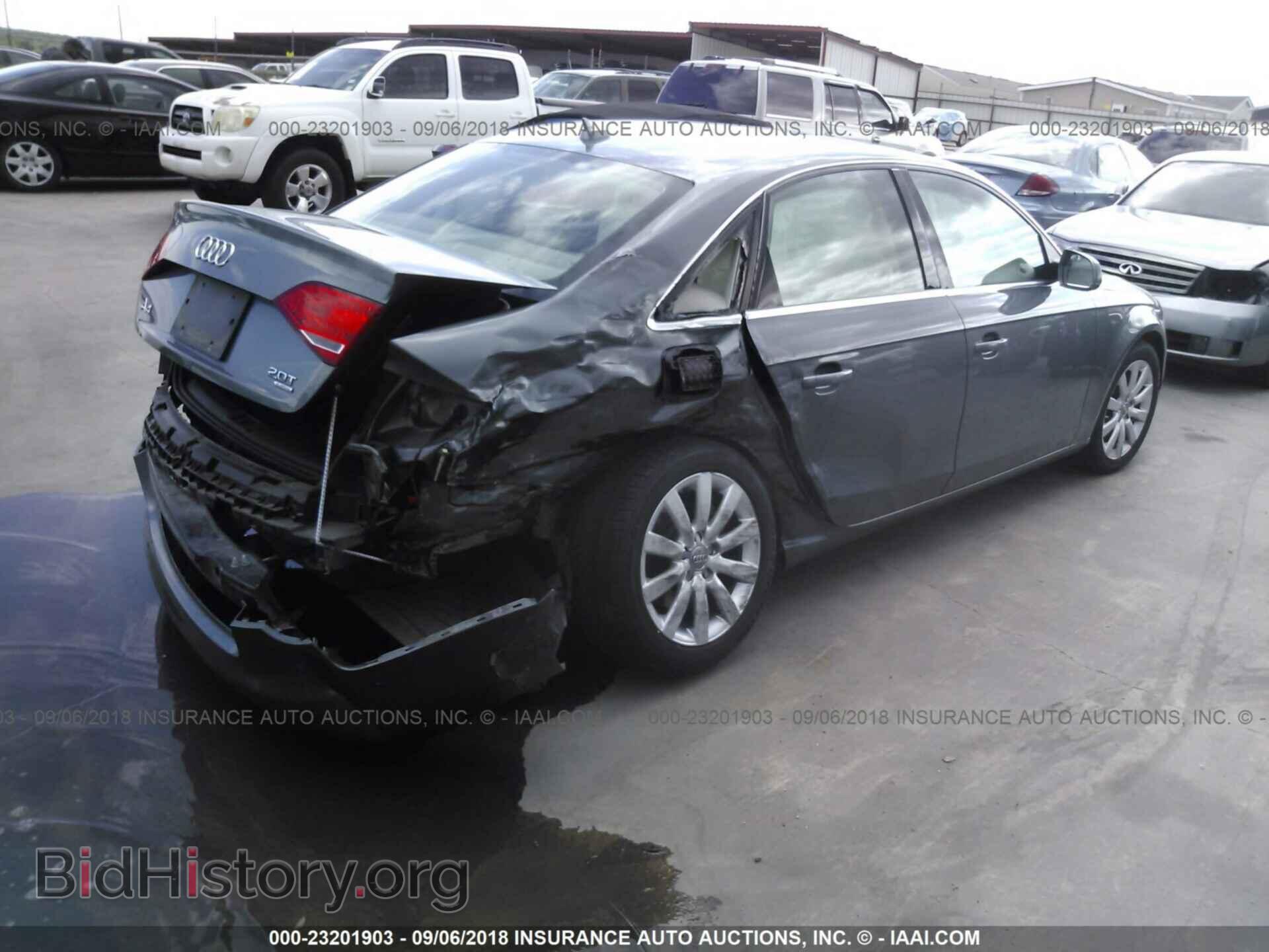 2012 Audi A4 - VIN: WAUBFAFL8CA117643 - Photo 4