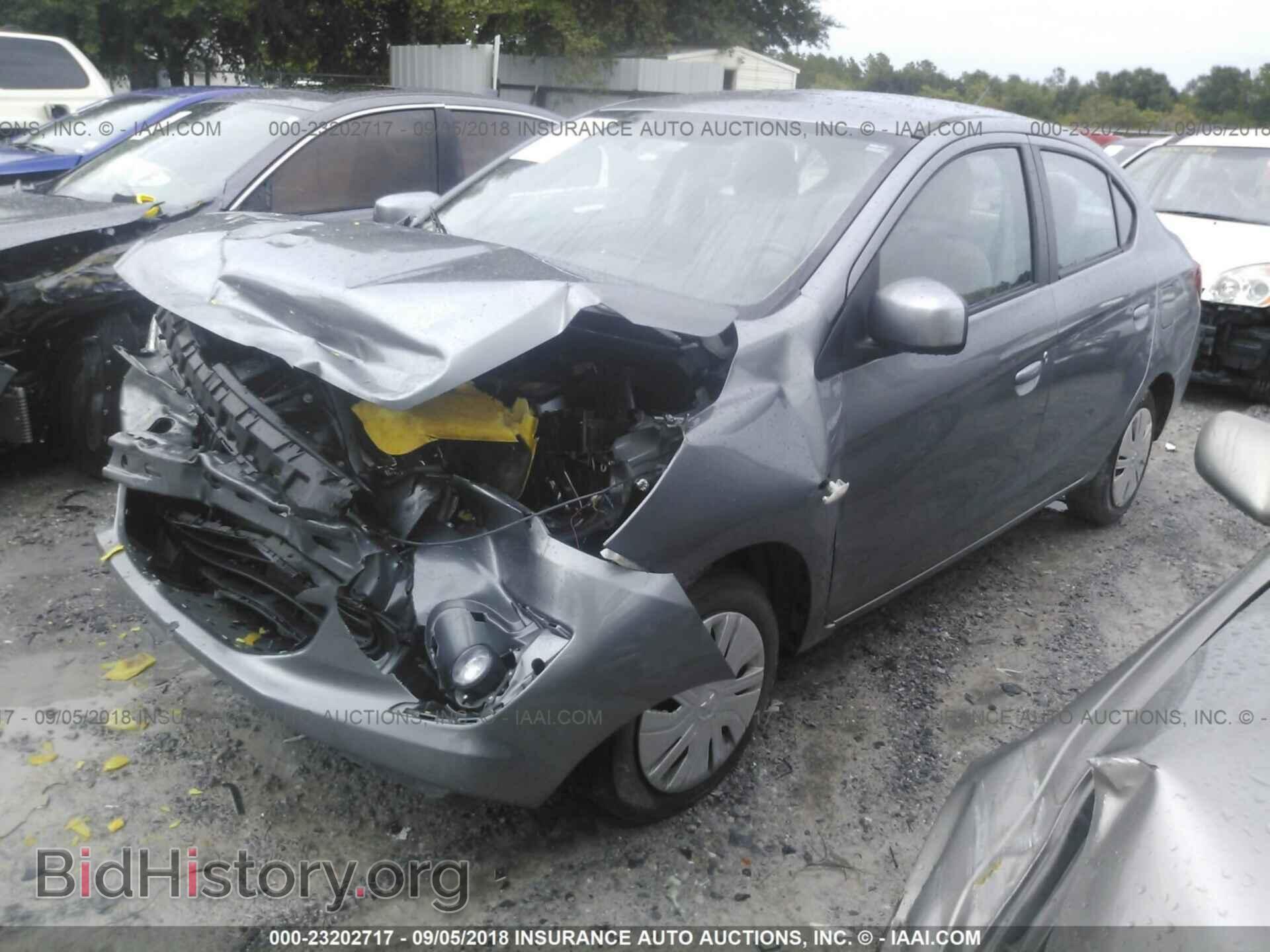 2017 Mitsubishi Mirage - VIN: ML32F3FJ9HH003701 - Фото 2