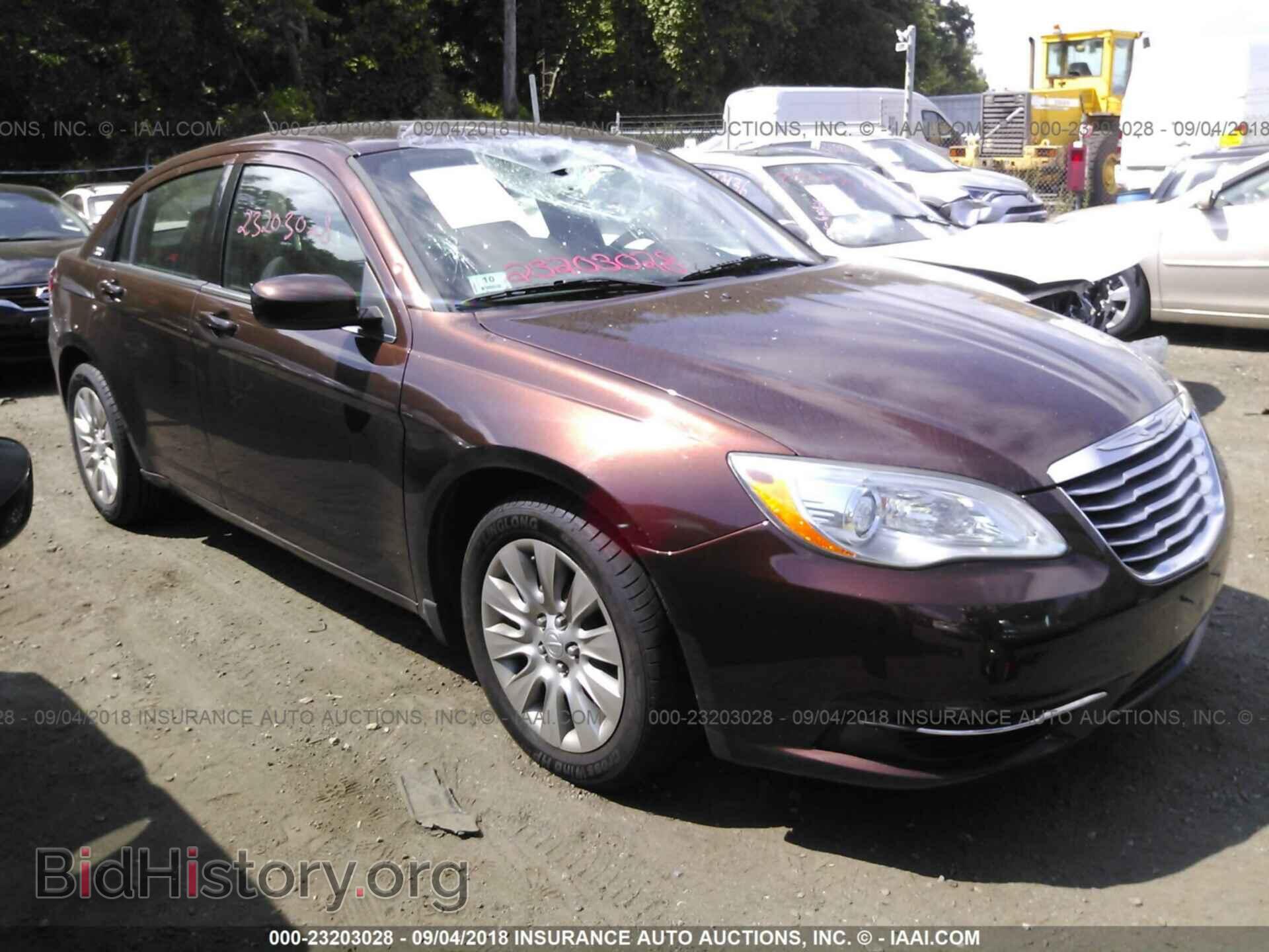 Фотография 1C3CCBAB7CN320346 - Chrysler 200 2012