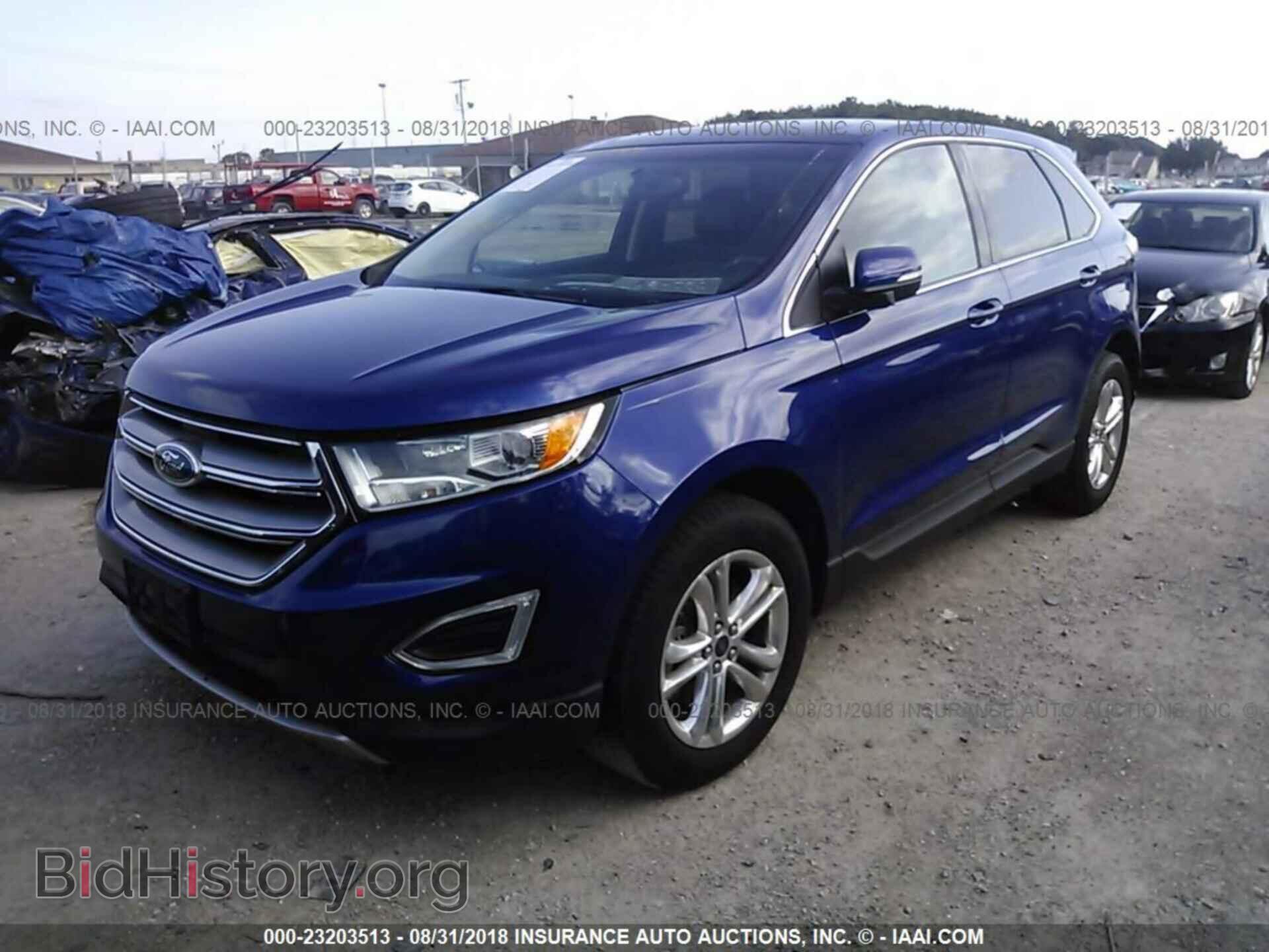 2015 Ford Edge - VIN: 2FMTK4J93FBB99155 - Фото 2