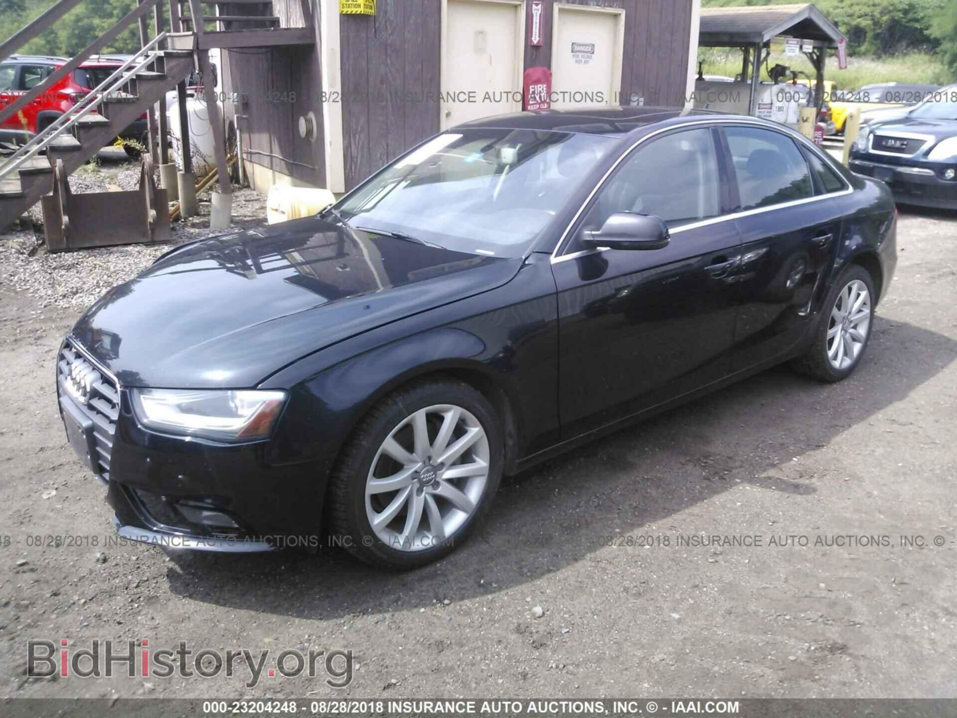 2013 Audi A4 - VIN: WAUFFAFL9DN004795 - Фото 2