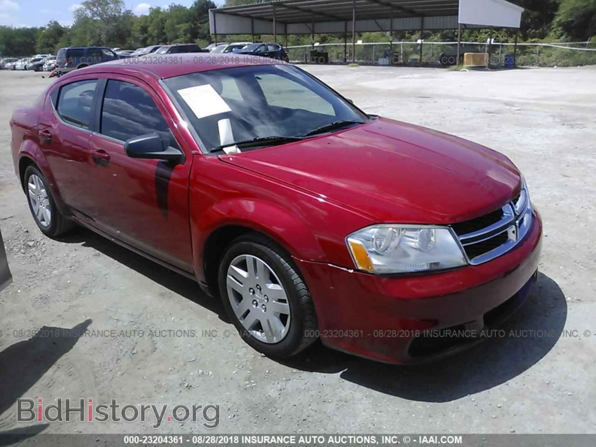 Photo 1C3CDZAB4CN221246 - Dodge Avenger 2012