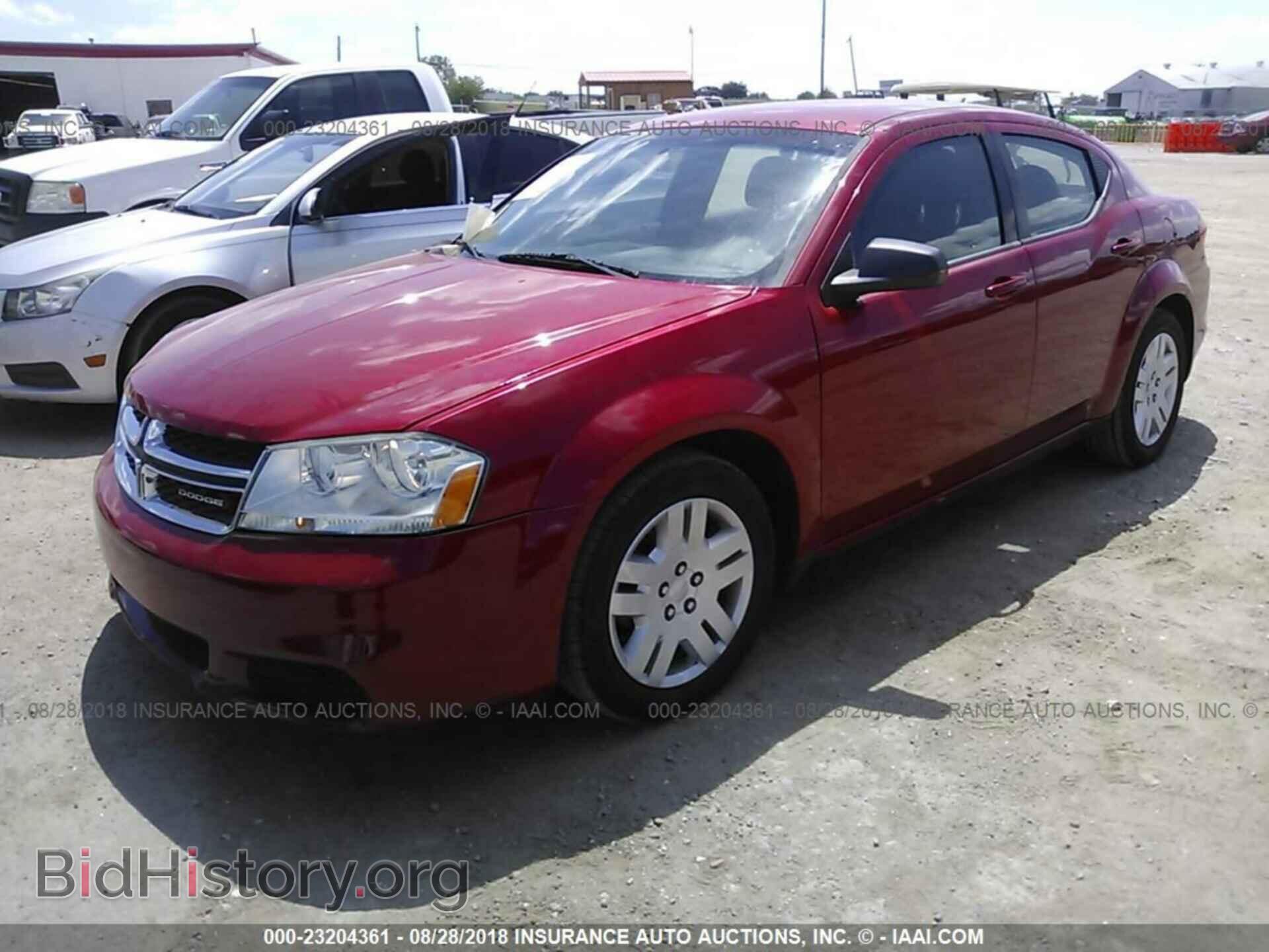 2012 Dodge Avenger - VIN: 1C3CDZAB4CN221246 - Фото 2