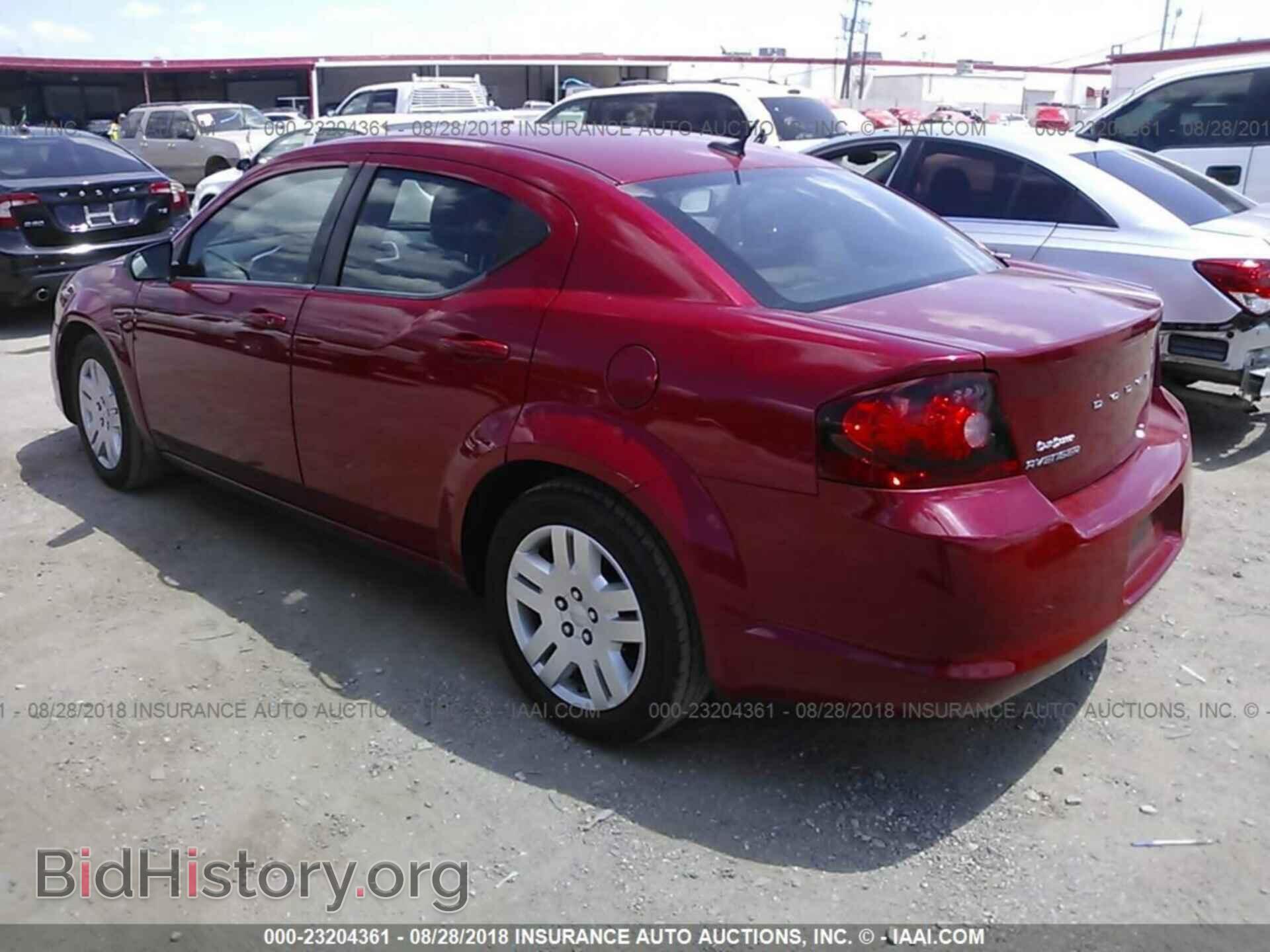 2012 Dodge Avenger - VIN: 1C3CDZAB4CN221246 - Фото 3