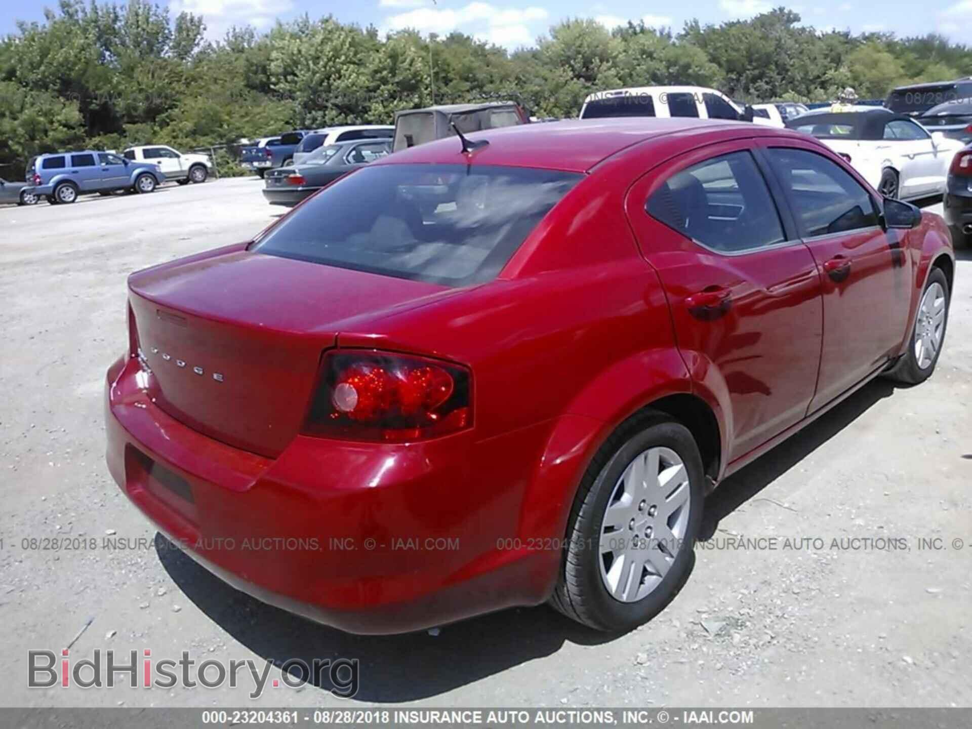 2012 Dodge Avenger - VIN: 1C3CDZAB4CN221246 - Фото 4