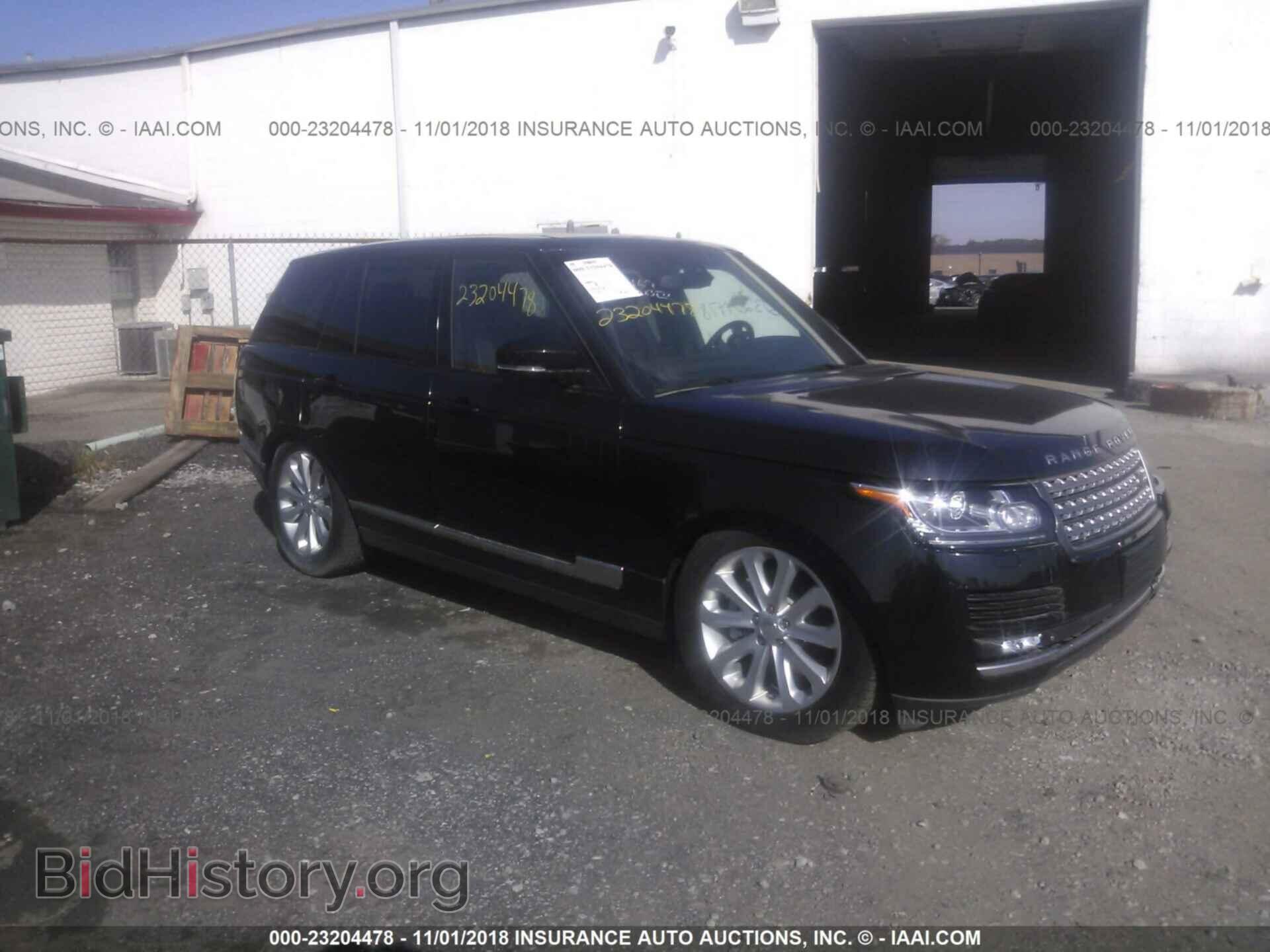 Photo SALGS2WF2EA183783 - Land rover Range rover 2014
