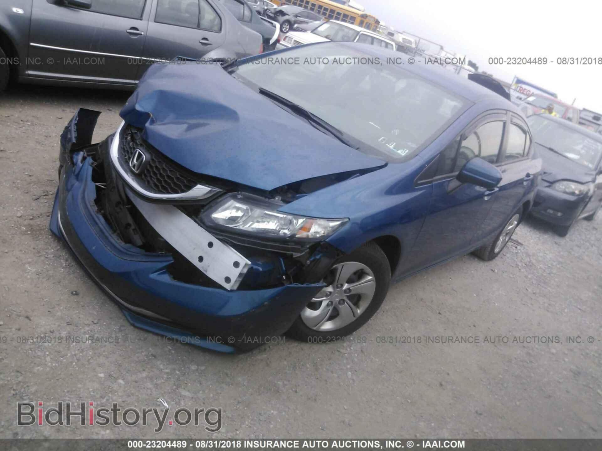 2014 Honda Civic - VIN: 19XFB2E56EE016948 - Фото 2