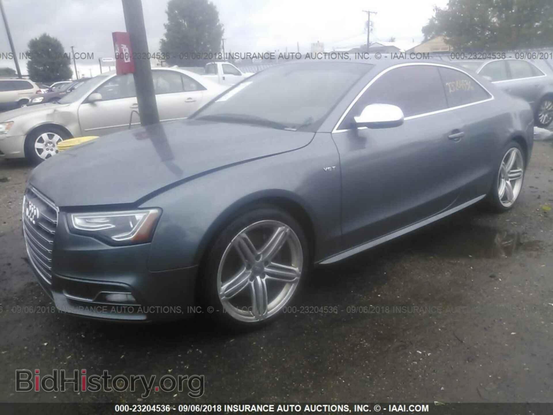 2013 AUDI S5 - VIN: WAUCGAFR5DA035036 - Photo 2
