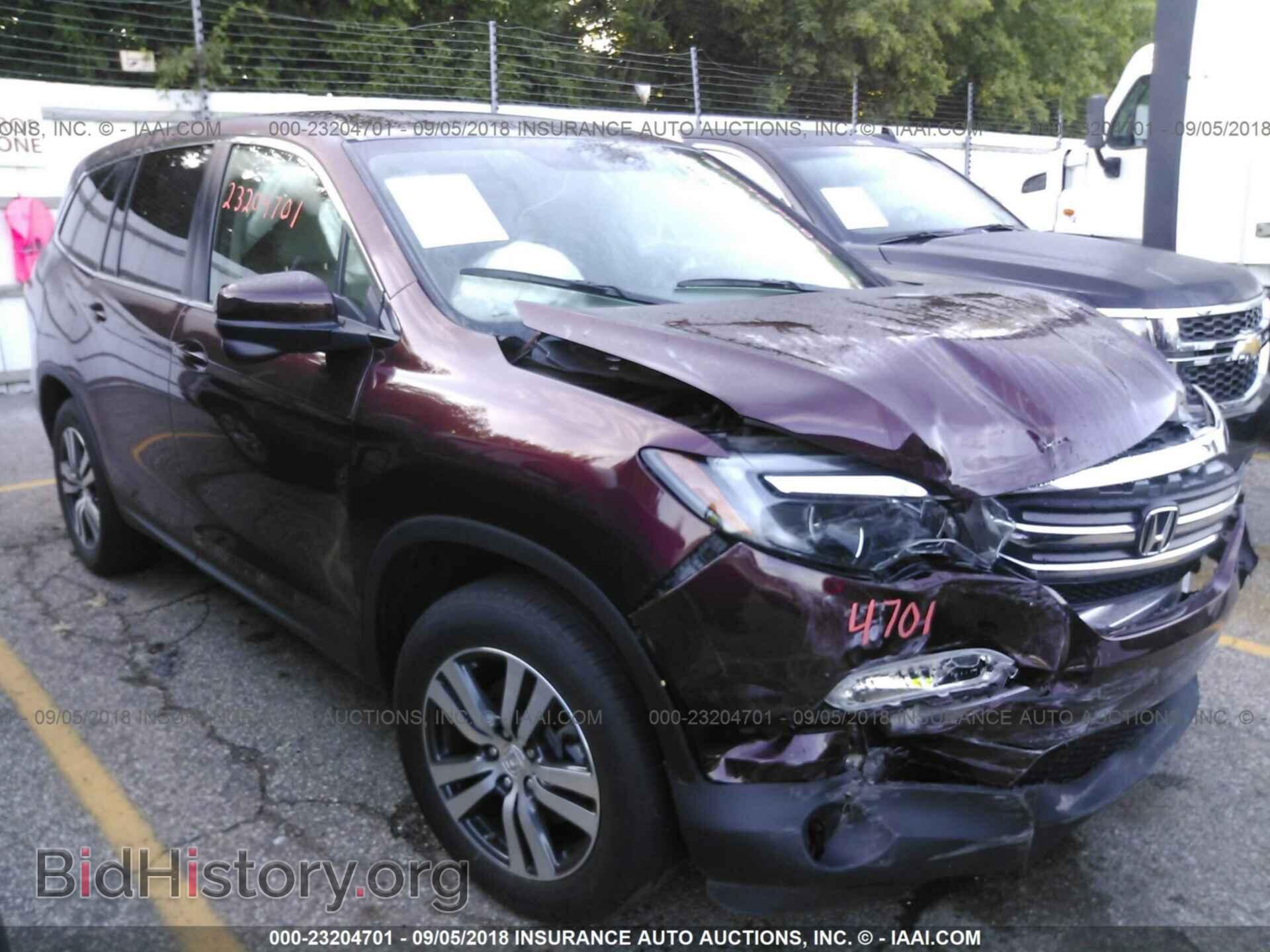Фотография 5FNYF6H53GB032957 - Honda Pilot 2016