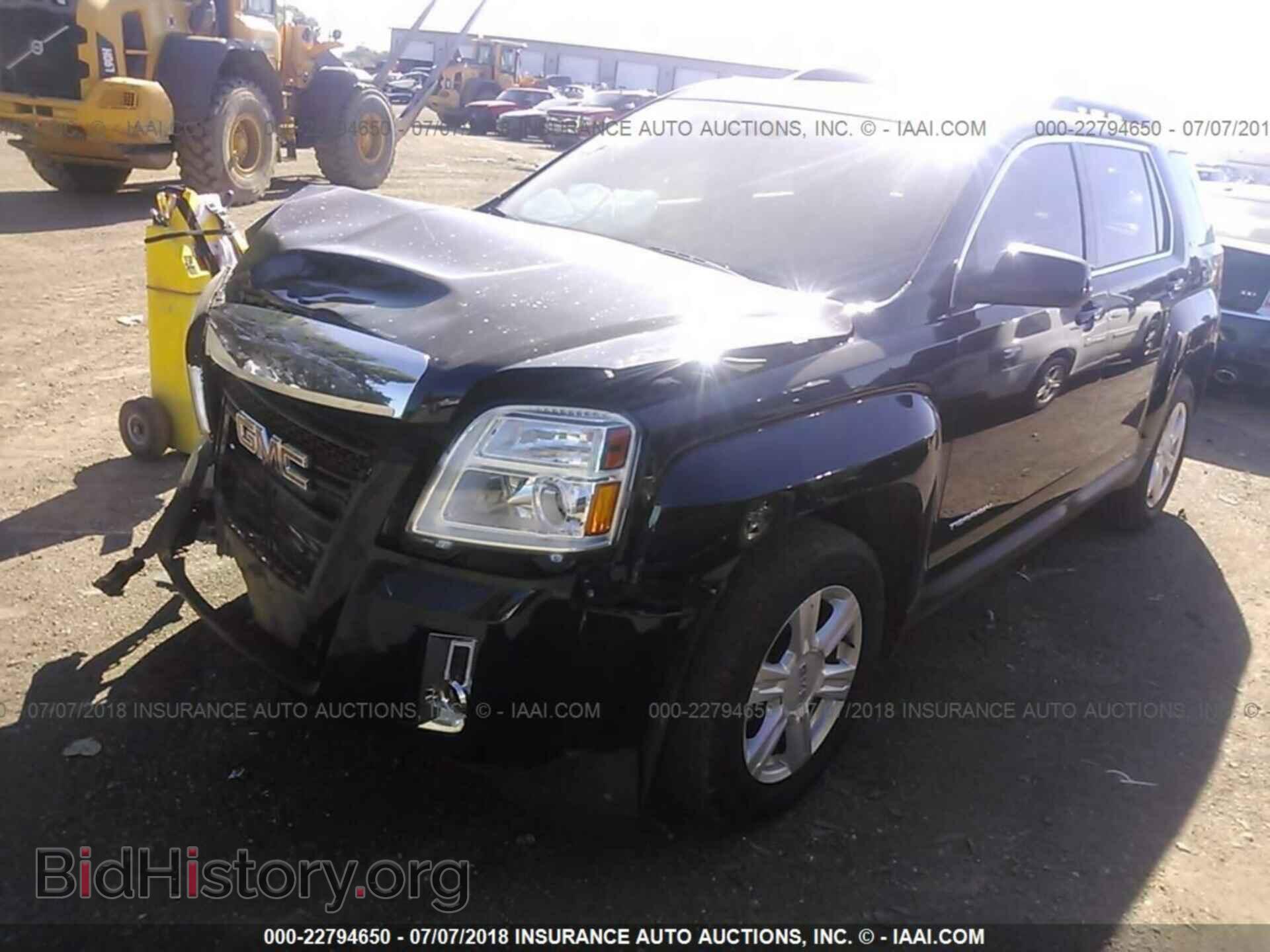 2015 GMC TERRAIN - VIN: 2GKALREK1F6330275 - Фото 2