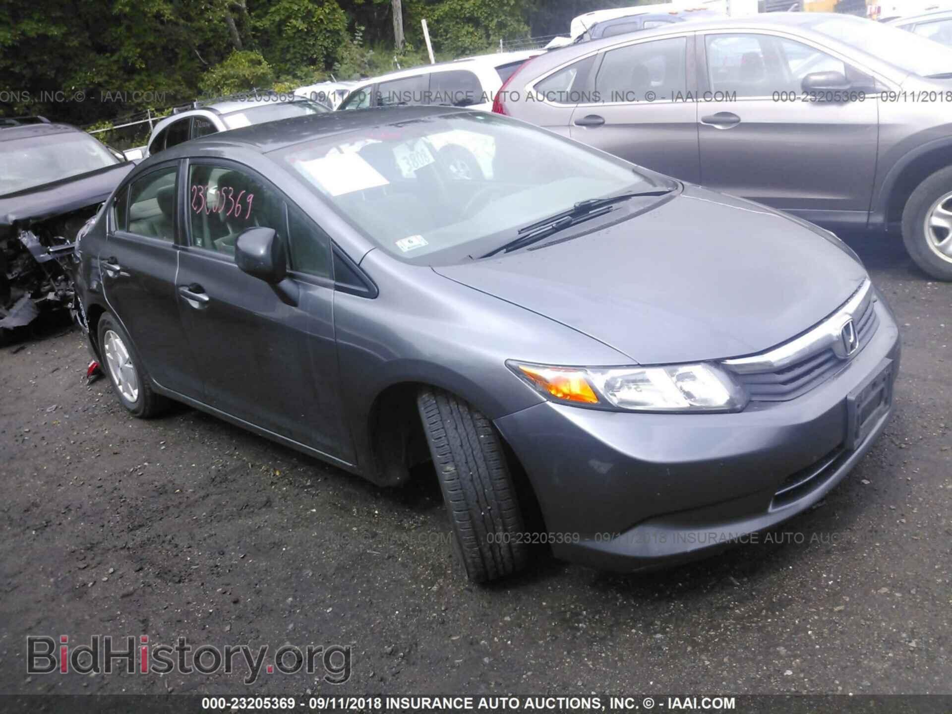 Фотография 2HGFB2F65CH332125 - Honda Civic 2012