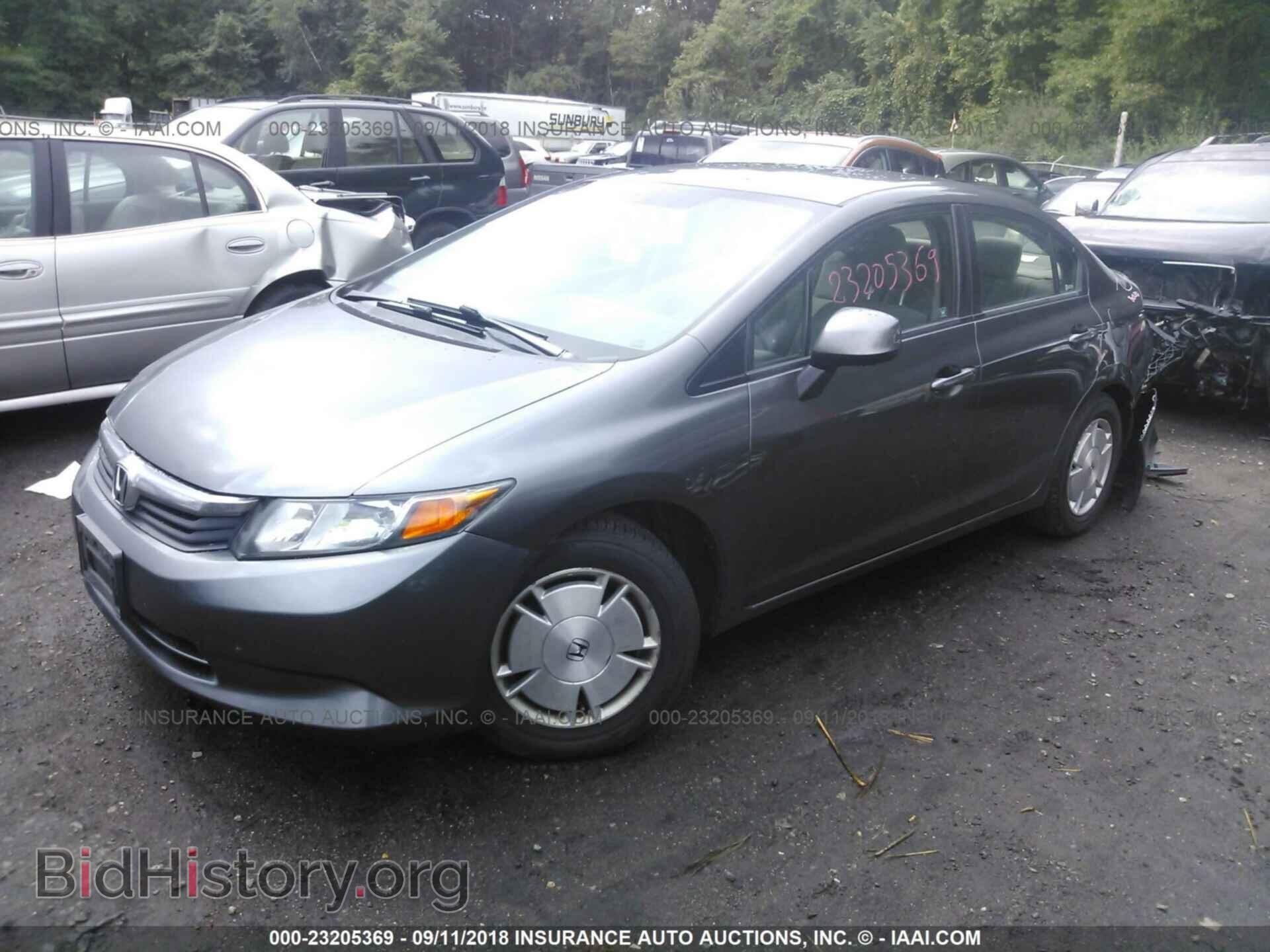 2012 Honda Civic - VIN: 2HGFB2F65CH332125 - Фото 2