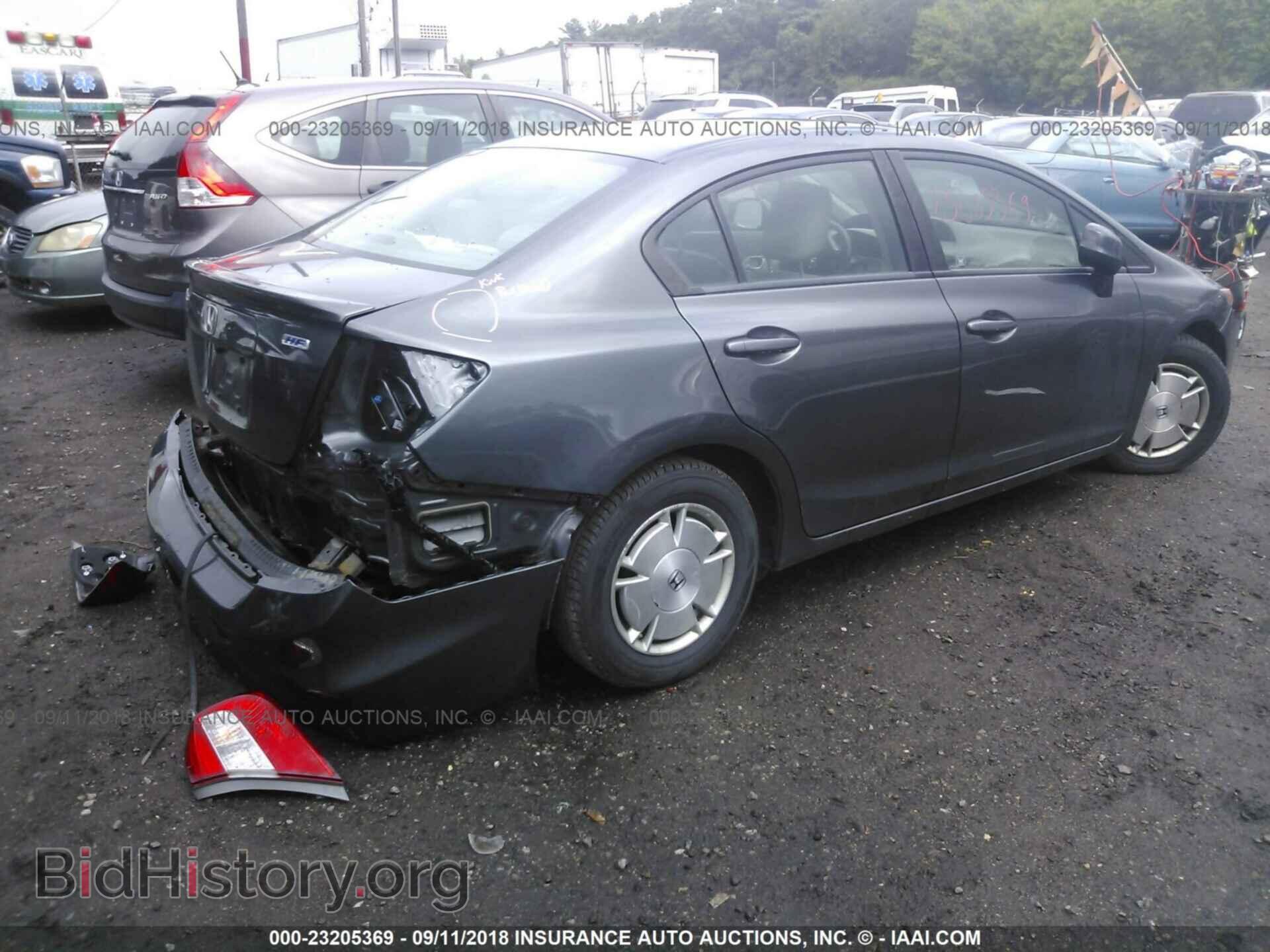 2012 Honda Civic - VIN: 2HGFB2F65CH332125 - Фото 4