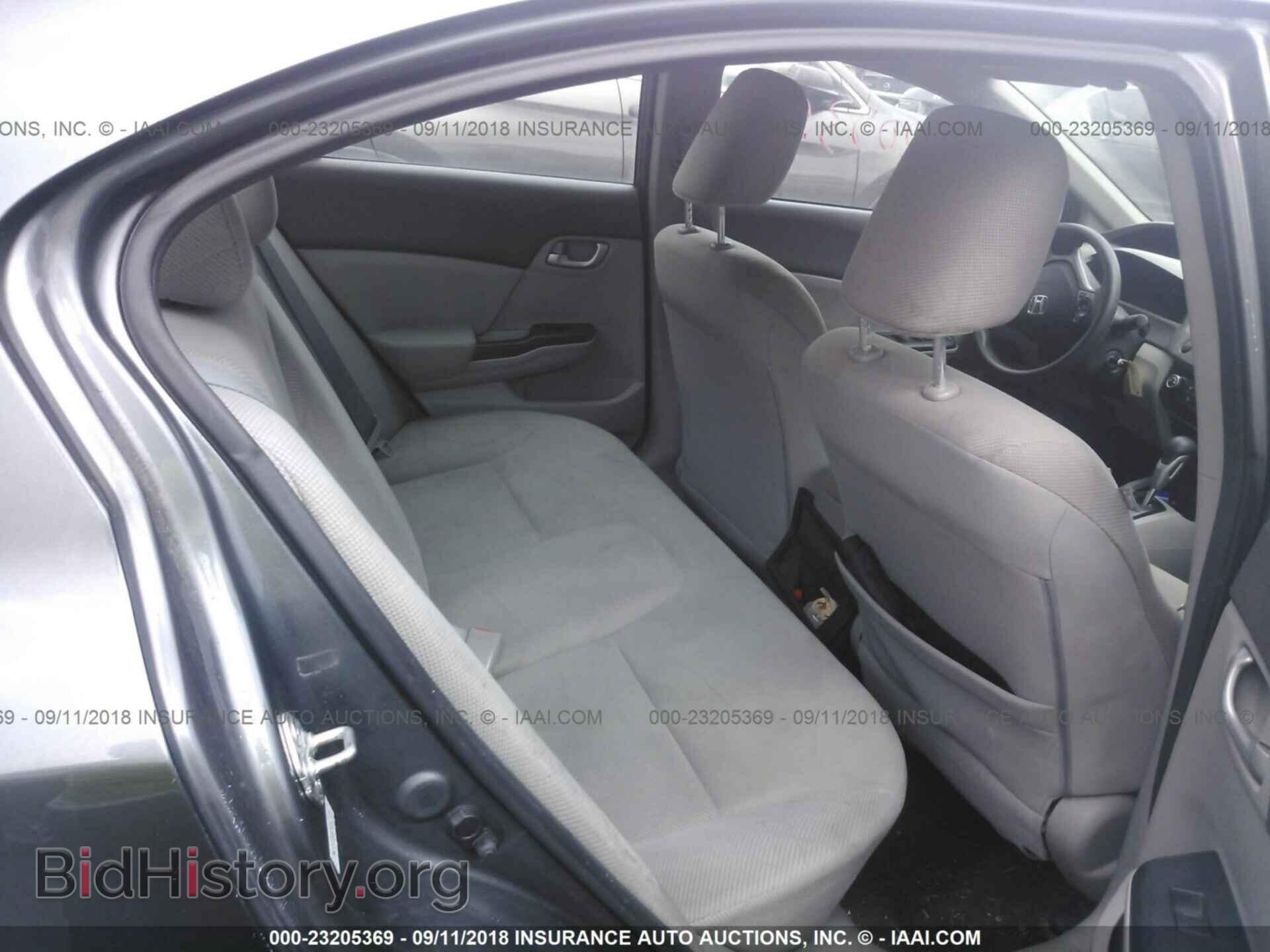2012 Honda Civic - VIN: 2HGFB2F65CH332125 - Фото 8