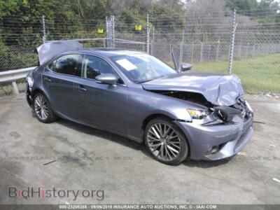 2014 Lexus IS, серый — VIN JTHCF1D2XE5014736, IAAI