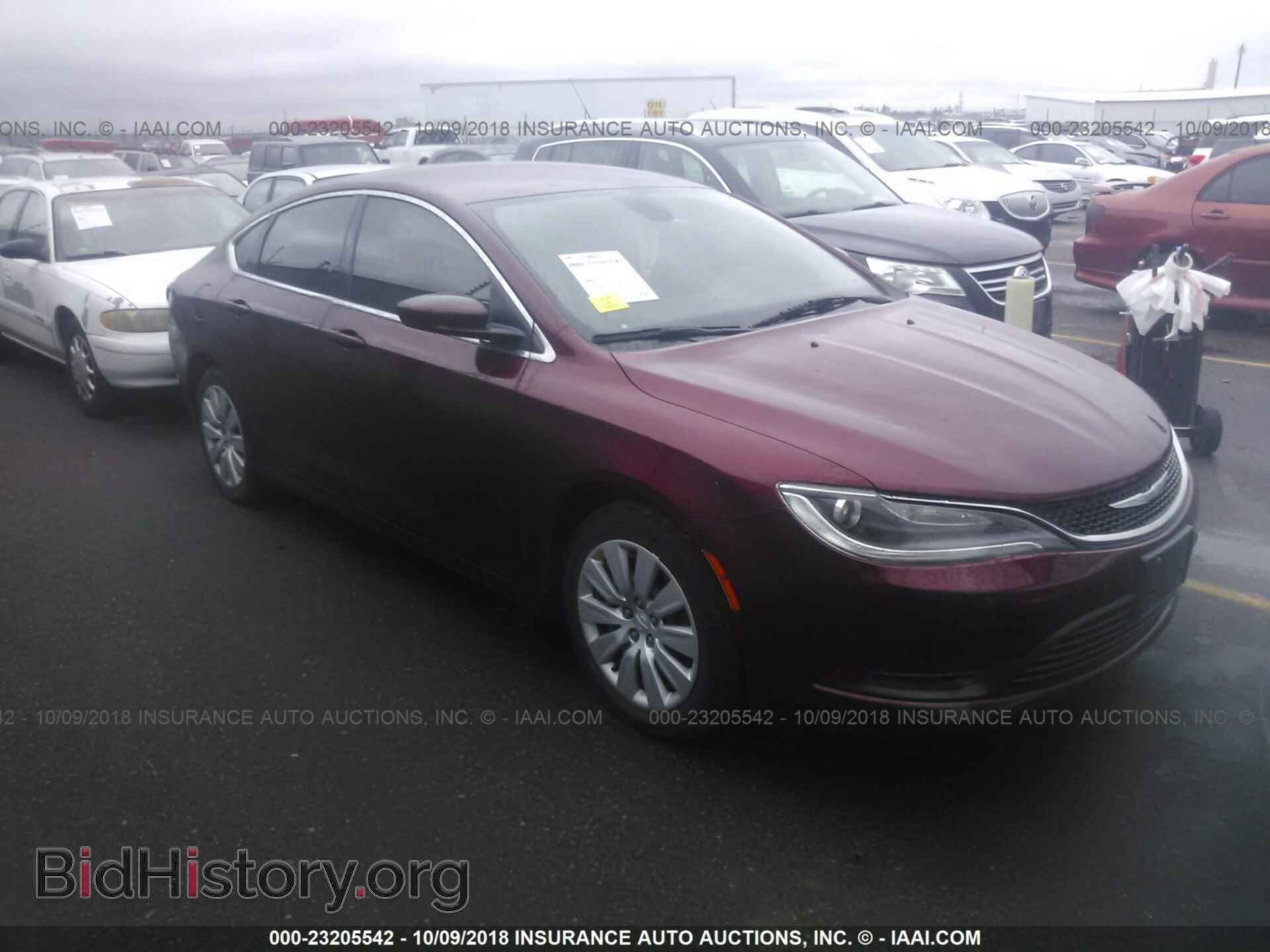 Photo 1C3CCCFB9FN643655 - CHRYSLER 200 2015