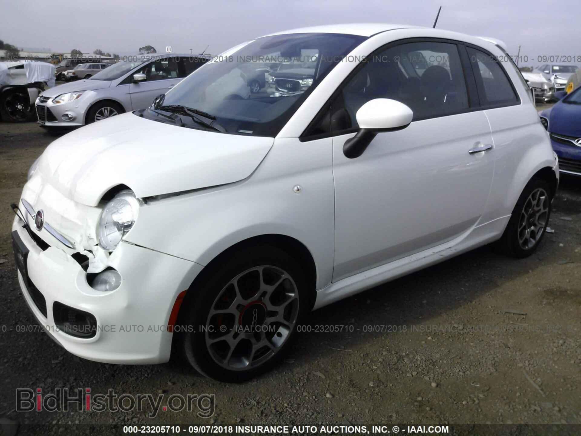 2015 Fiat 500 - VIN: 3C3CFFBR7FT625182 - Photo 2