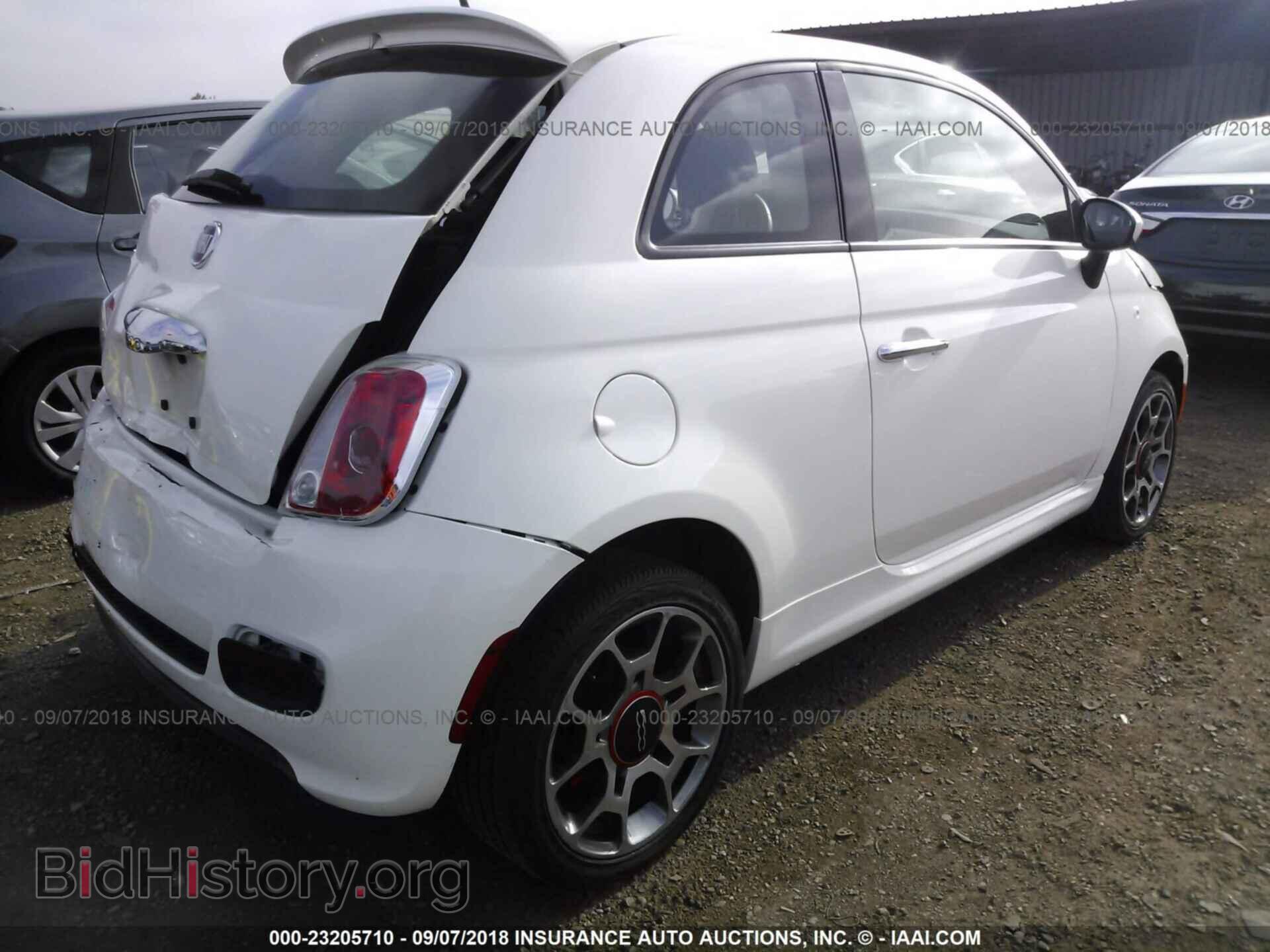 2015 Fiat 500 - VIN: 3C3CFFBR7FT625182 - Photo 4