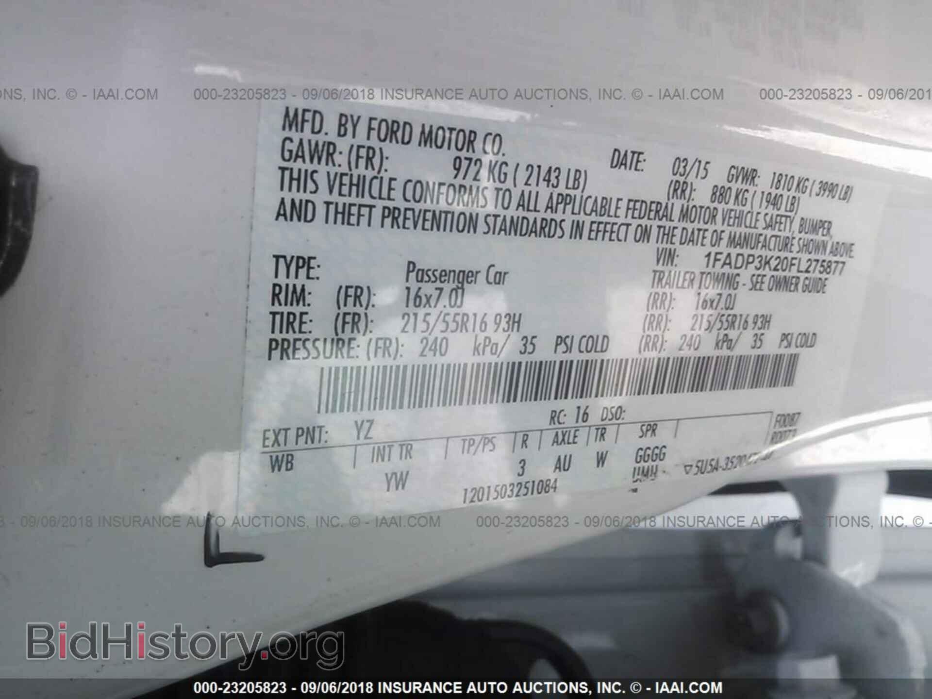 2015 Ford Focus - VIN: 1FADP3K20FL275877 - Photo 9