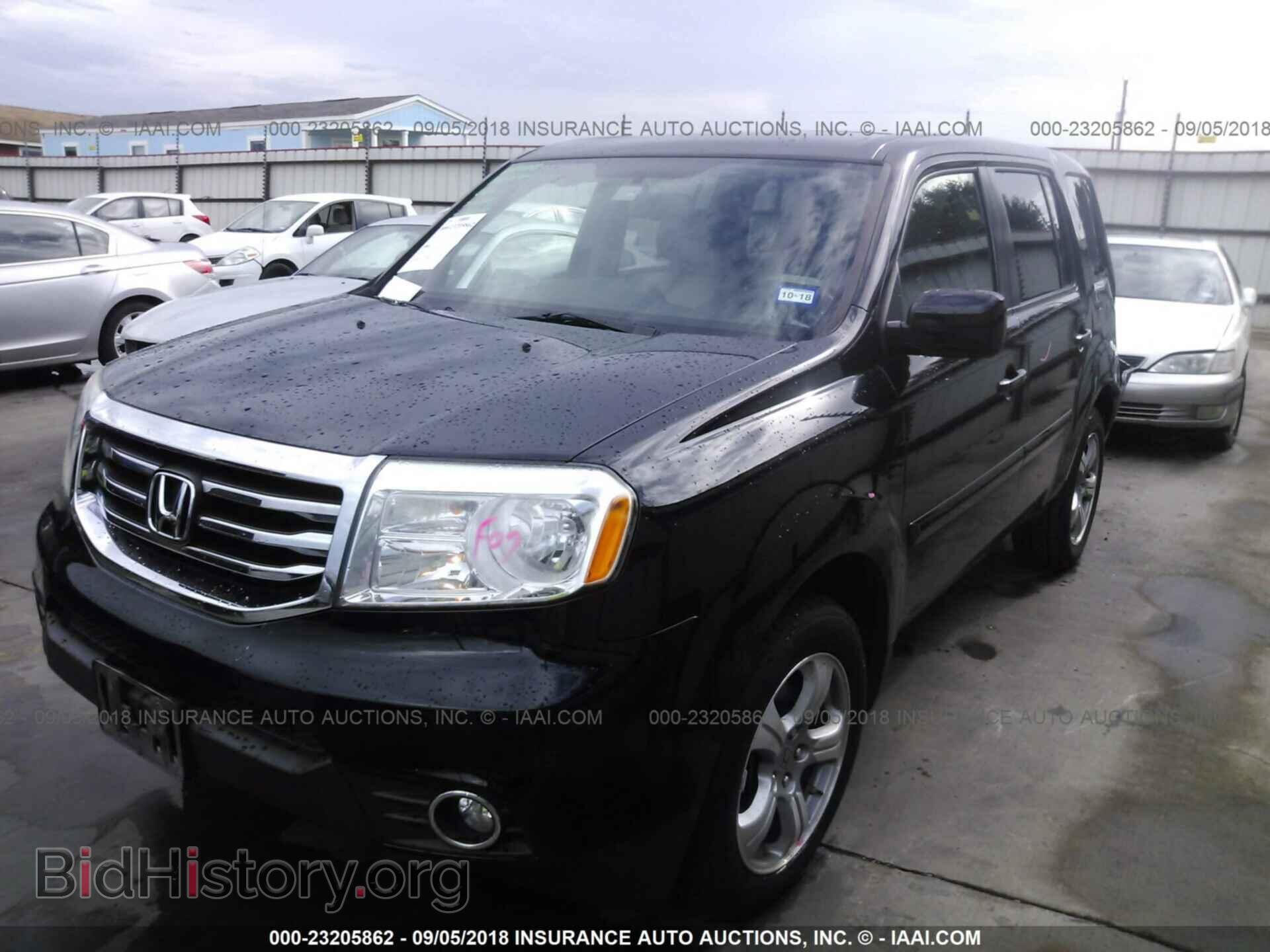 2013 Honda Pilot - VIN: 5FNYF3H76DB031362 - Фото 2
