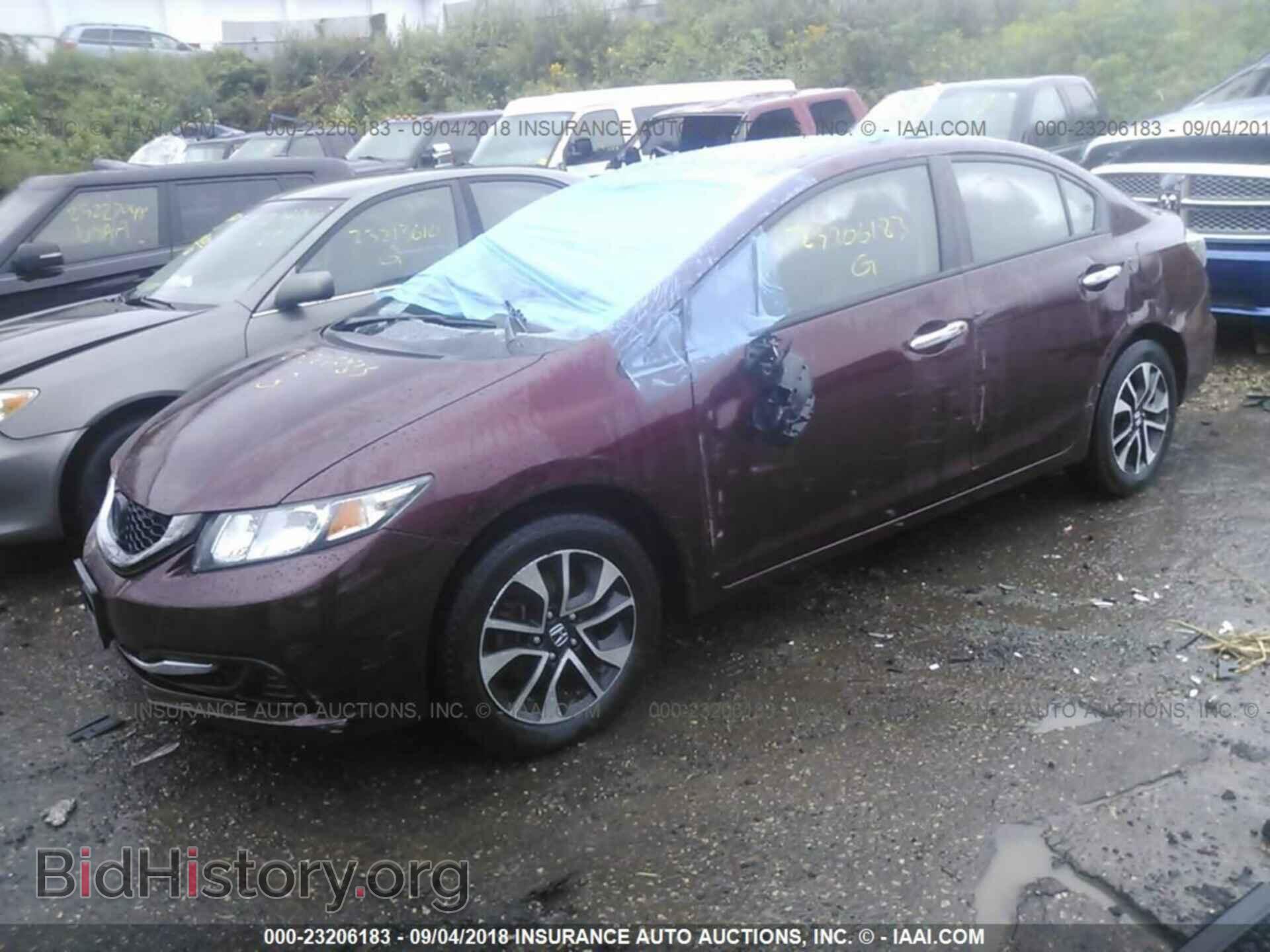 2013 Honda Civic - VIN: 19XFB2F8XDE079865 - Фото 2