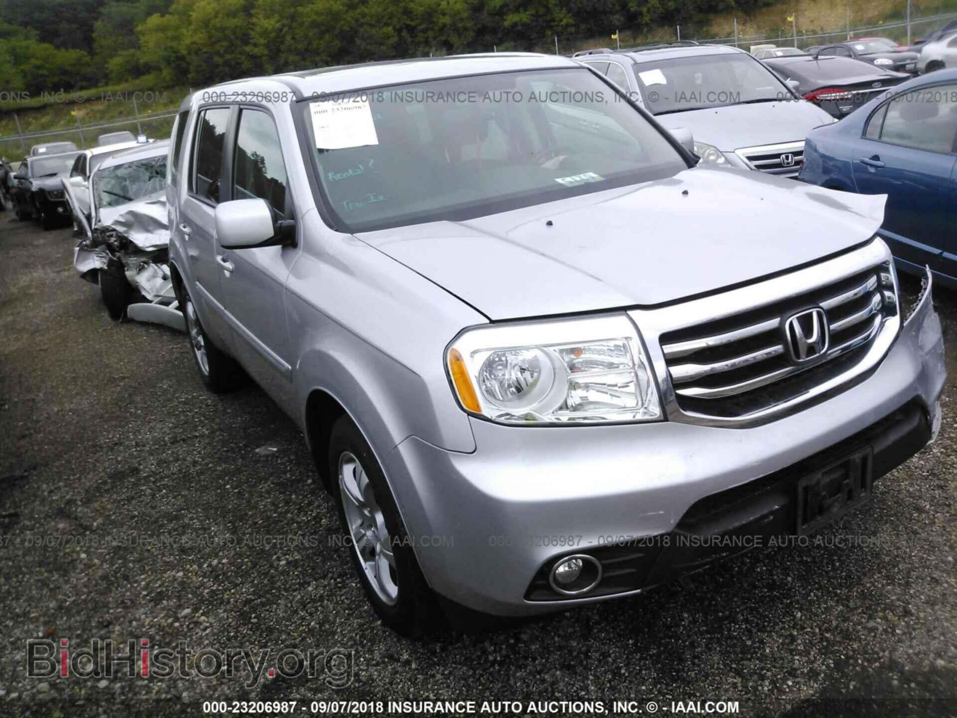 Photo 5FNYF4H52FB002738 - HONDA PILOT 2015
