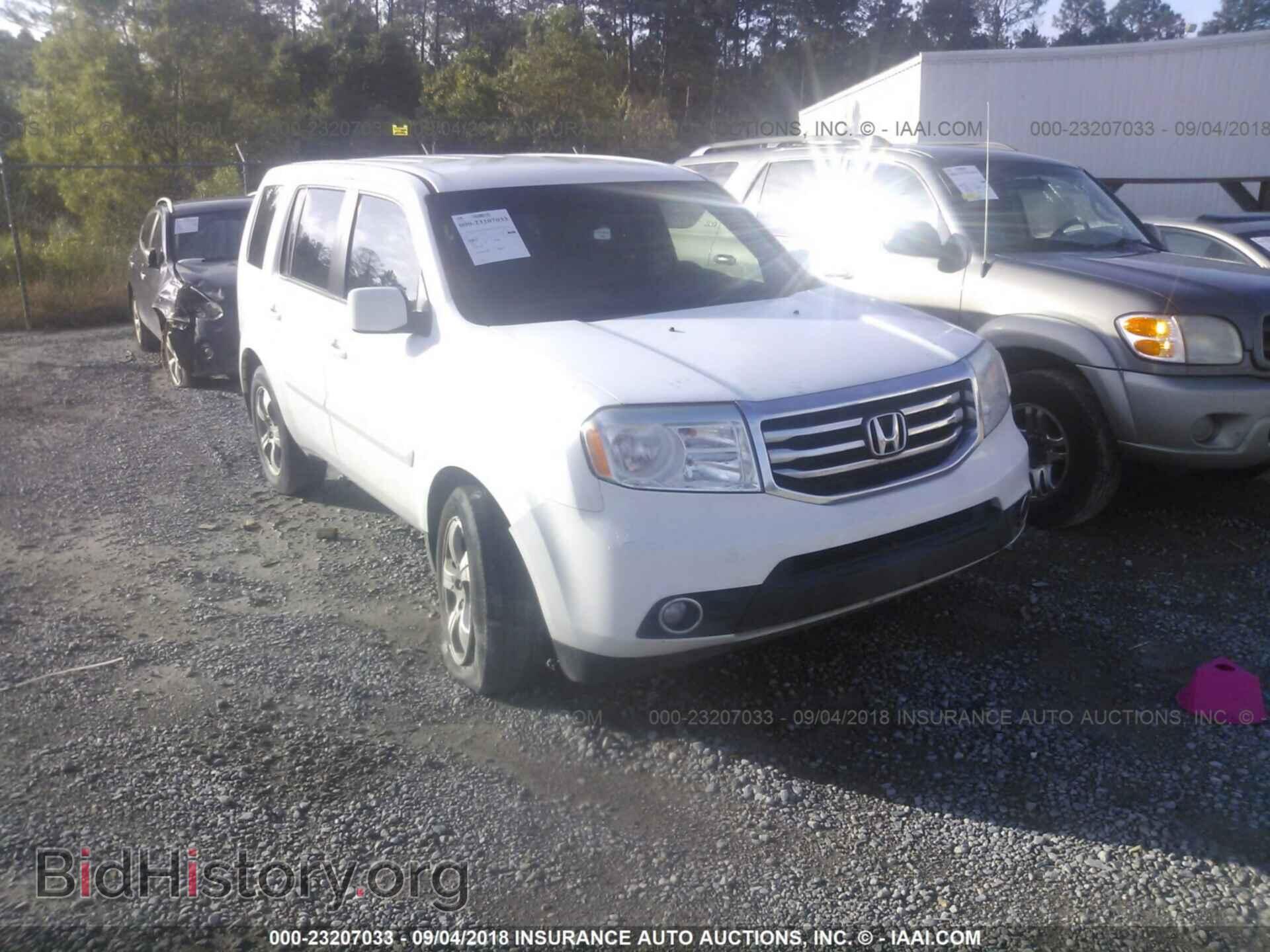 Фотография 5FNYF3H44CB017366 - Honda Pilot 2012