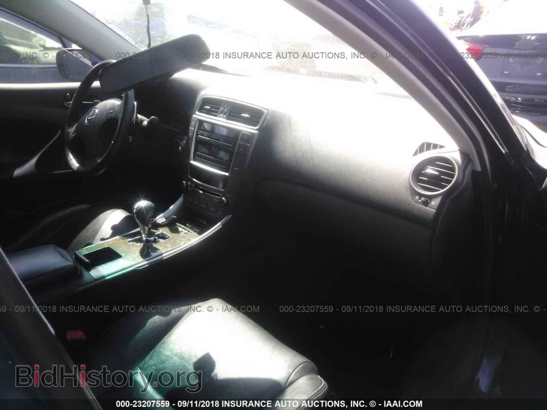 2009 LEXUS IS - VIN: JTHBK262495105341 - Фото 5