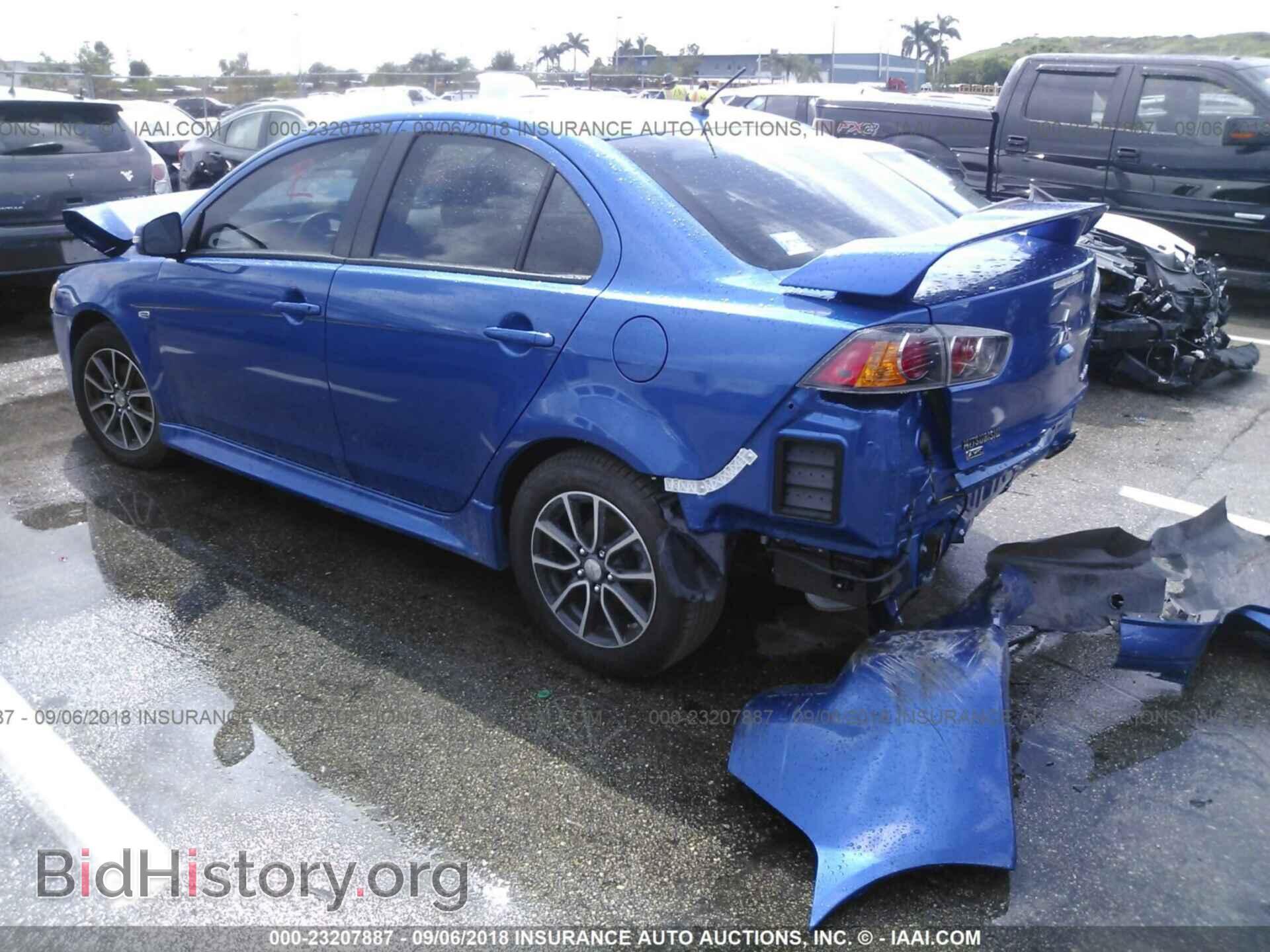 2017 Mitsubishi Lancer - VIN: JA32V2FW2HU000828 - Фото 3