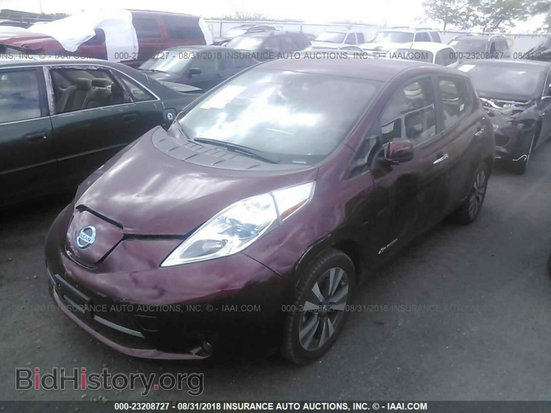 2016 Nissan Leaf - VIN: 1N4BZ0CP7GC306831 - Фото 2