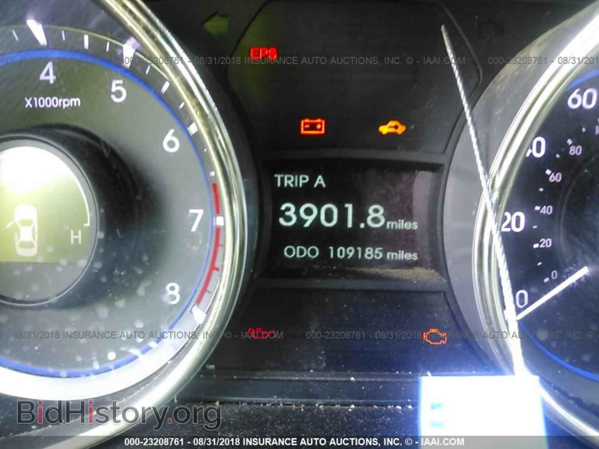 2012 Hyundai Sonata - VIN: 5NPEC4AB1CH322982 - Фото 7