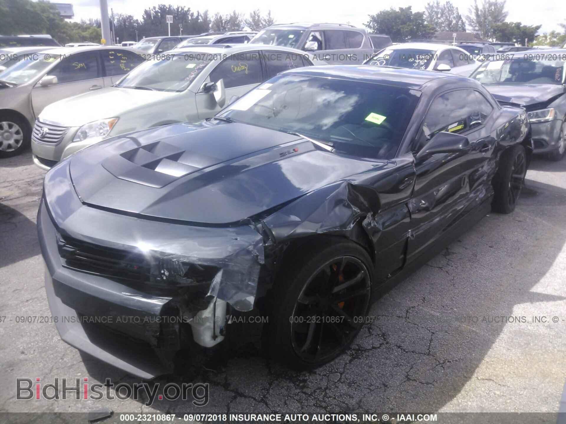 2012 Chevrolet Camaro - VIN: 2G1FJ1EP0C9800075 - Фото 2