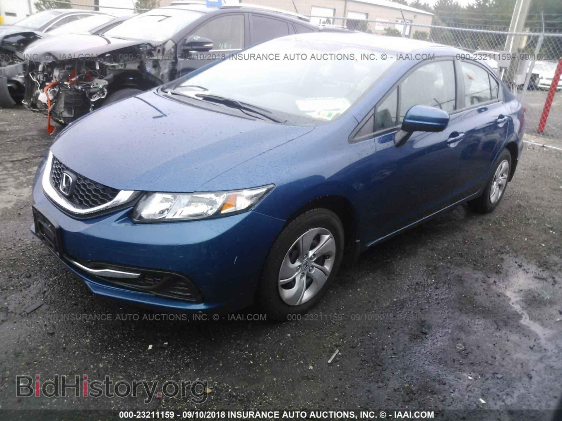 2014 Honda Civic - VIN: 19XFB2F50EE260643 - Фото 2