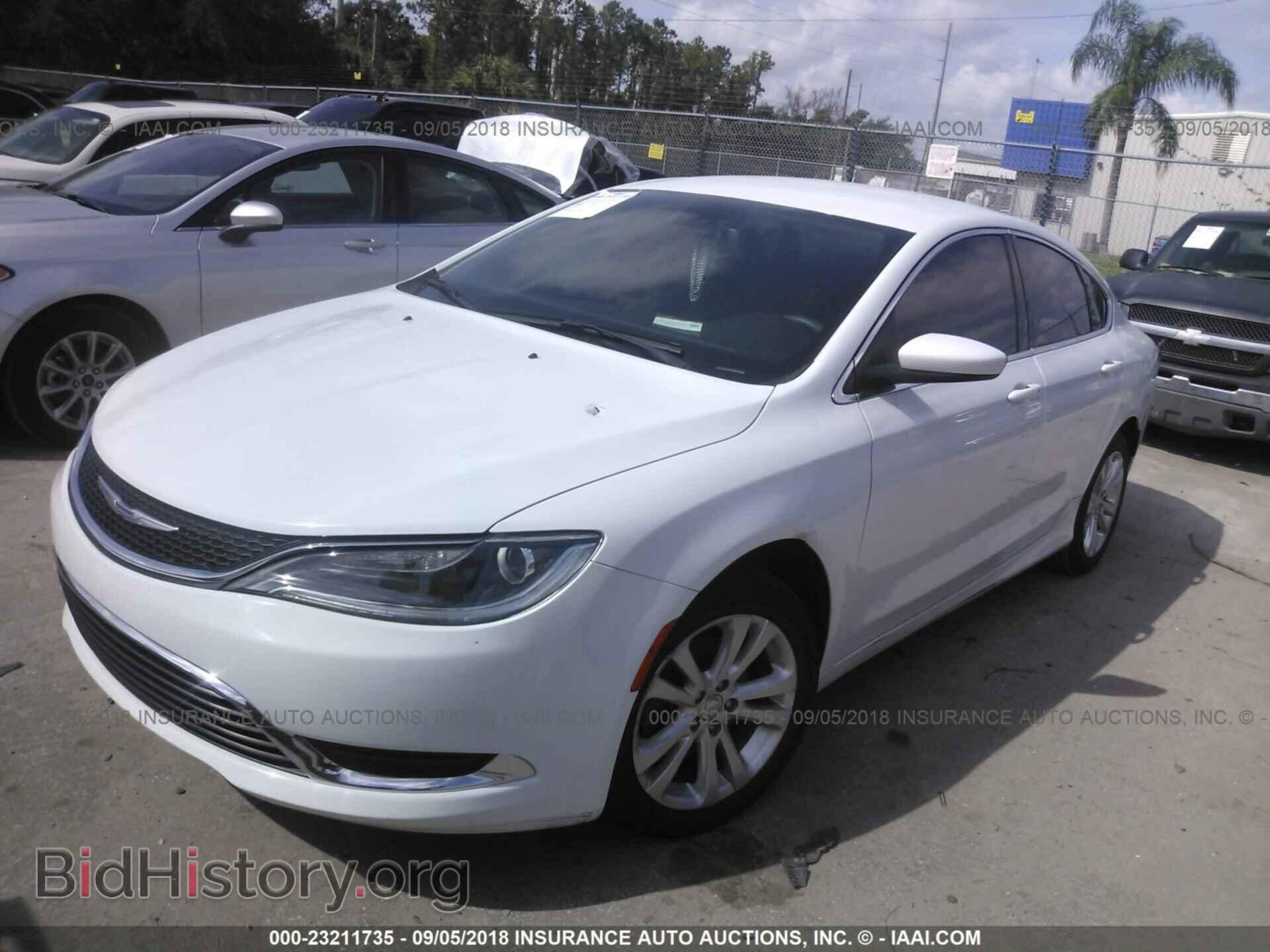 2016 Chrysler 200 - VIN: 1C3CCCAB0GN133462 - Фото 2