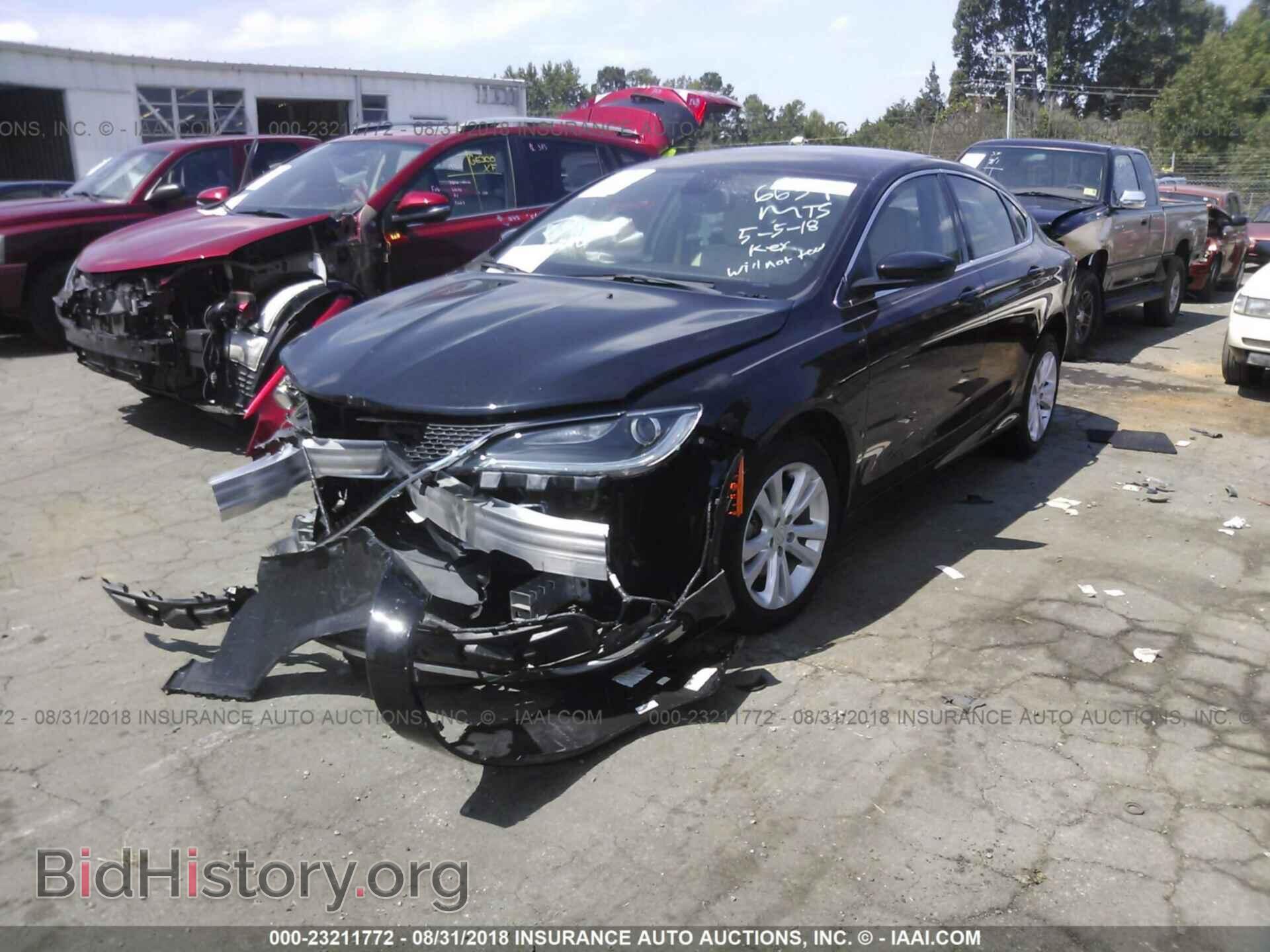 2017 Chrysler 200 - VIN: 1C3CCCAB4HN506634 - Фото 2