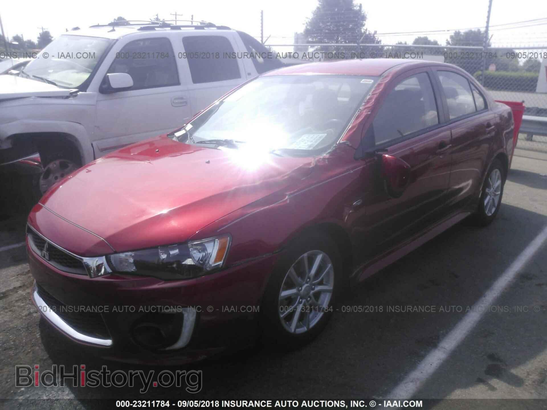 2016 Mitsubishi Lancer - VIN: JA32U2FU7GU007306 - Фото 2