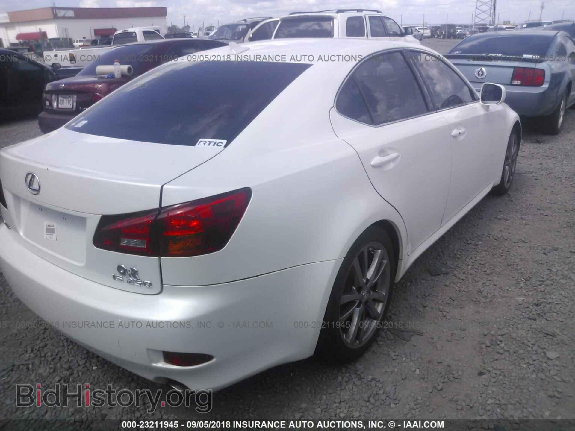 2008 LEXUS IS - VIN: JTHBK262282073263 - Photo 4