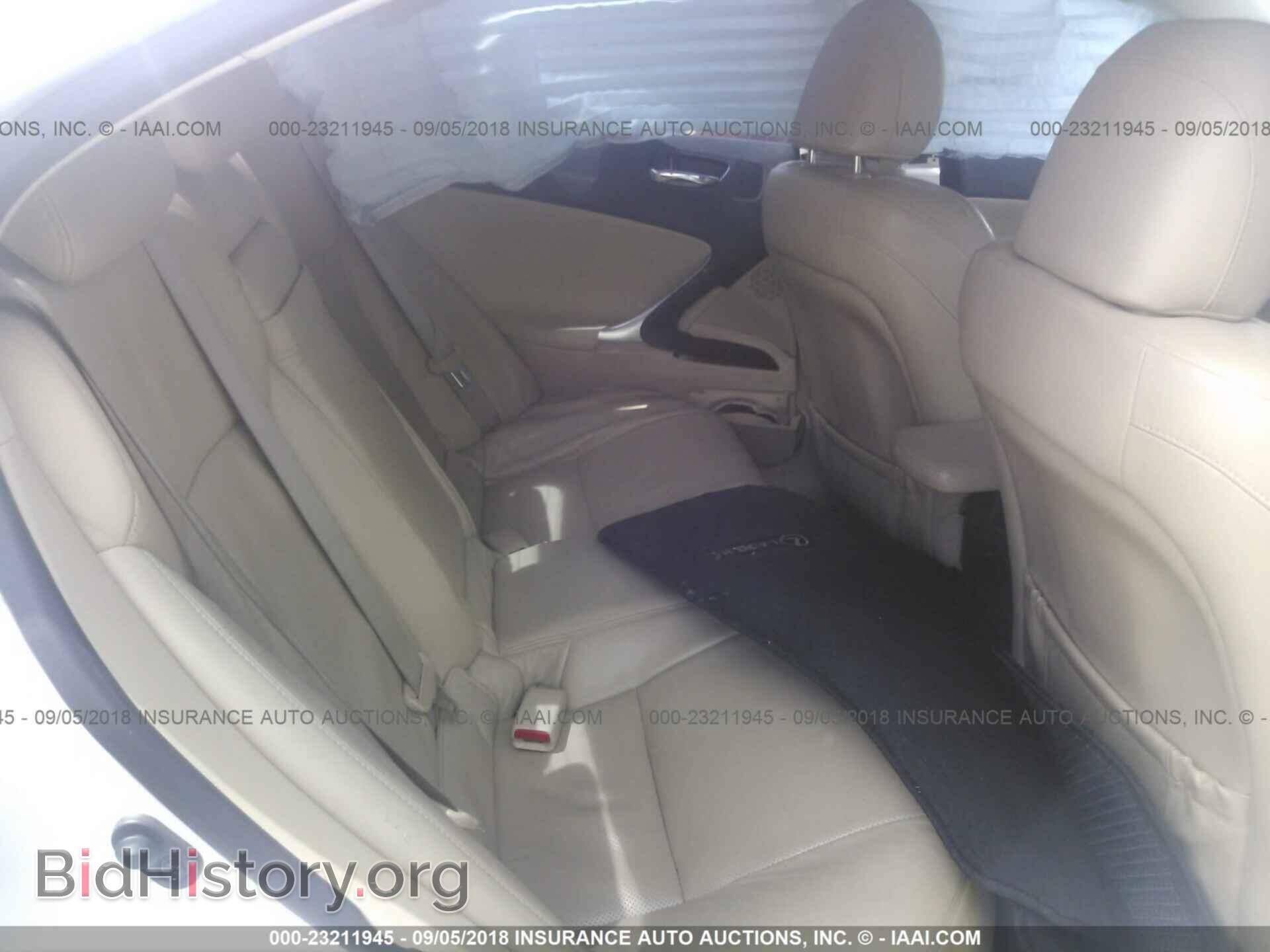 2008 LEXUS IS - VIN: JTHBK262282073263 - Photo 8