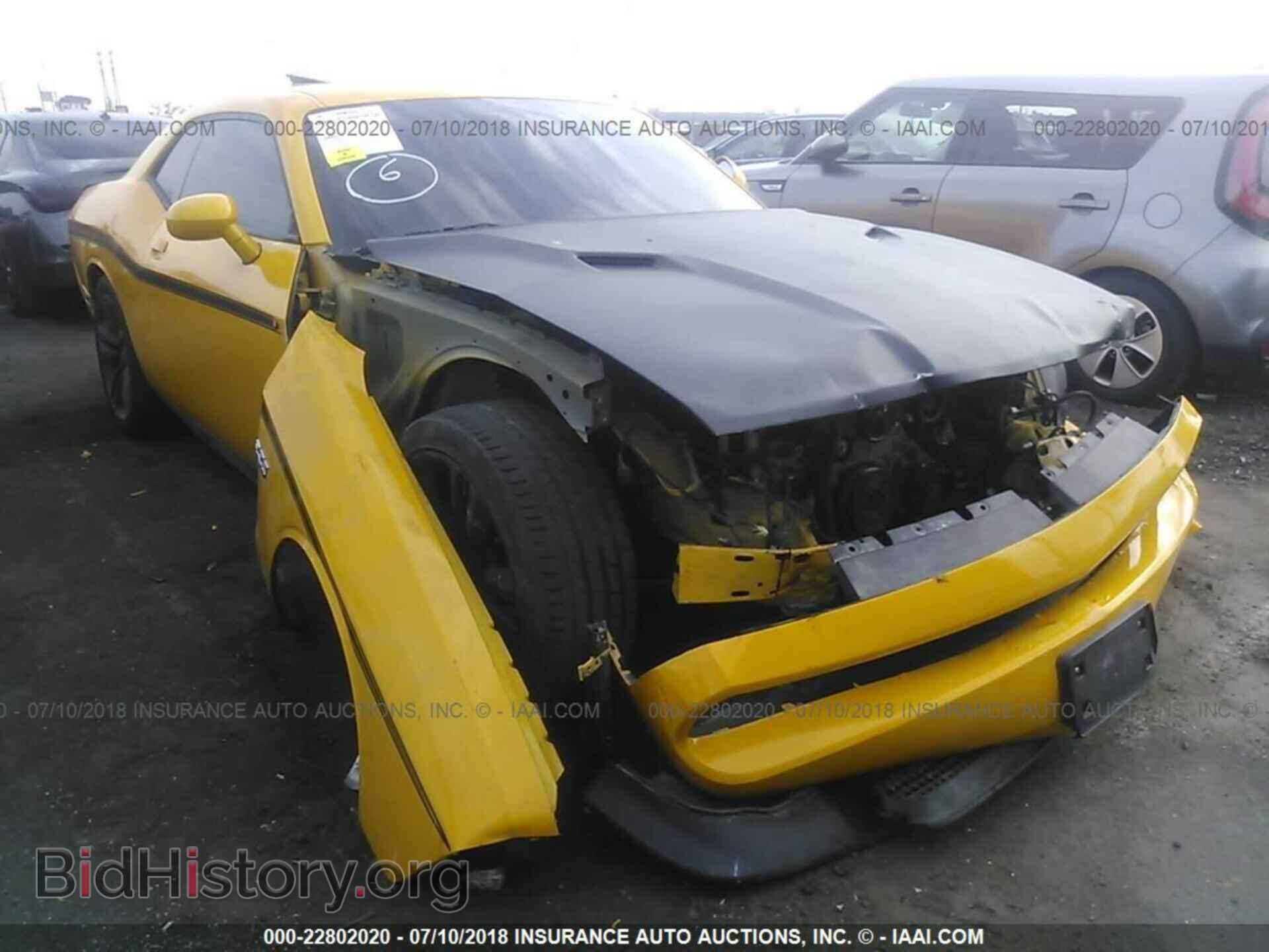 Photo 2C3CDYCJ8CH214128 - DODGE CHALLENGER 2012