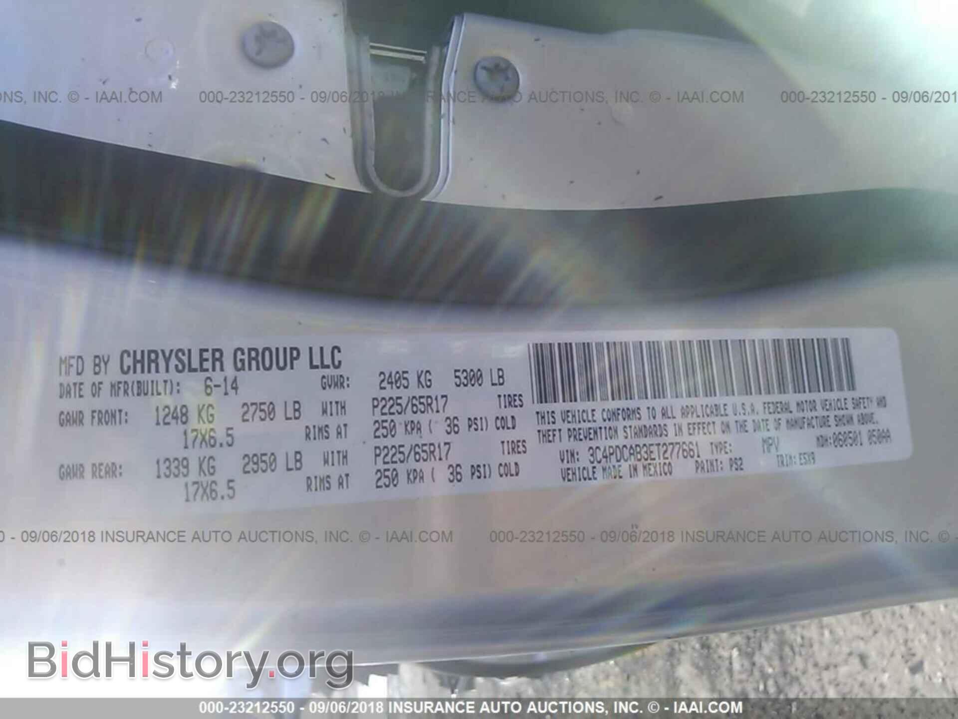 2014 Dodge Journey - VIN: 3C4PDCAB3ET277661 - Фото 9