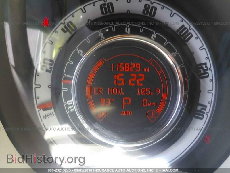 2012 Fiat 500 (VIN 3C3CFFER3CT225238) — фото 7 из 10