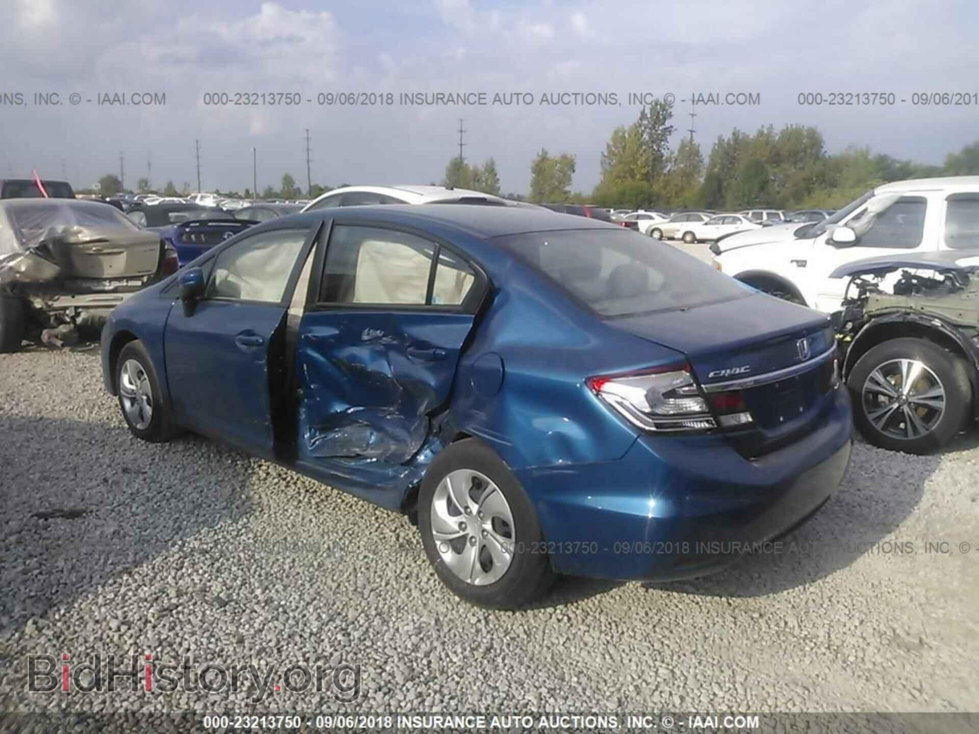2014 Honda Civic - VIN: 2HGFB2F52EH536763 - Фото 3