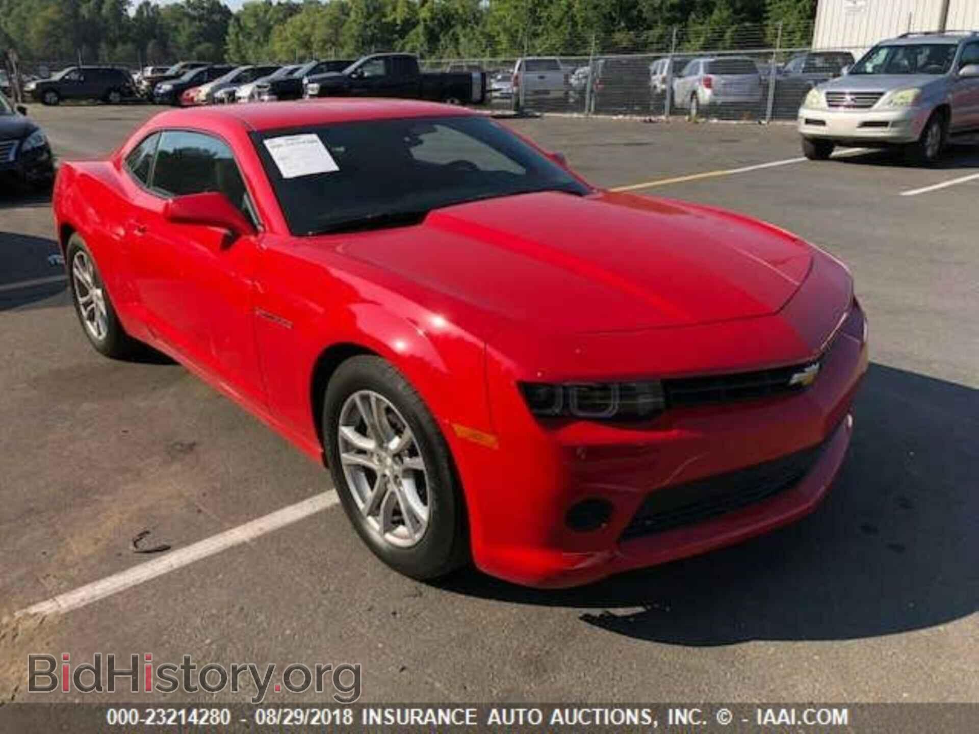 Photo 2G1FB1E36F9214916 - Chevrolet Camaro 2015