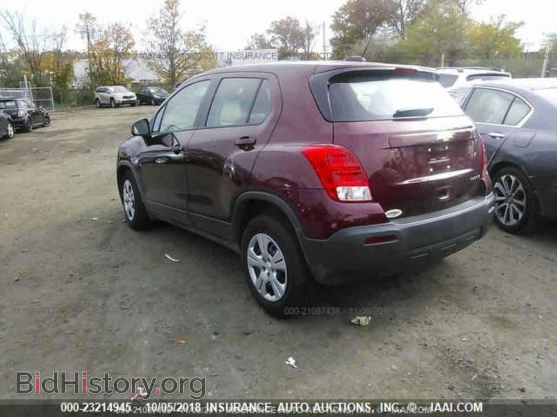 2016 Chevrolet Trax - VIN: 3GNCJKSB1GL259069 - Фото 3