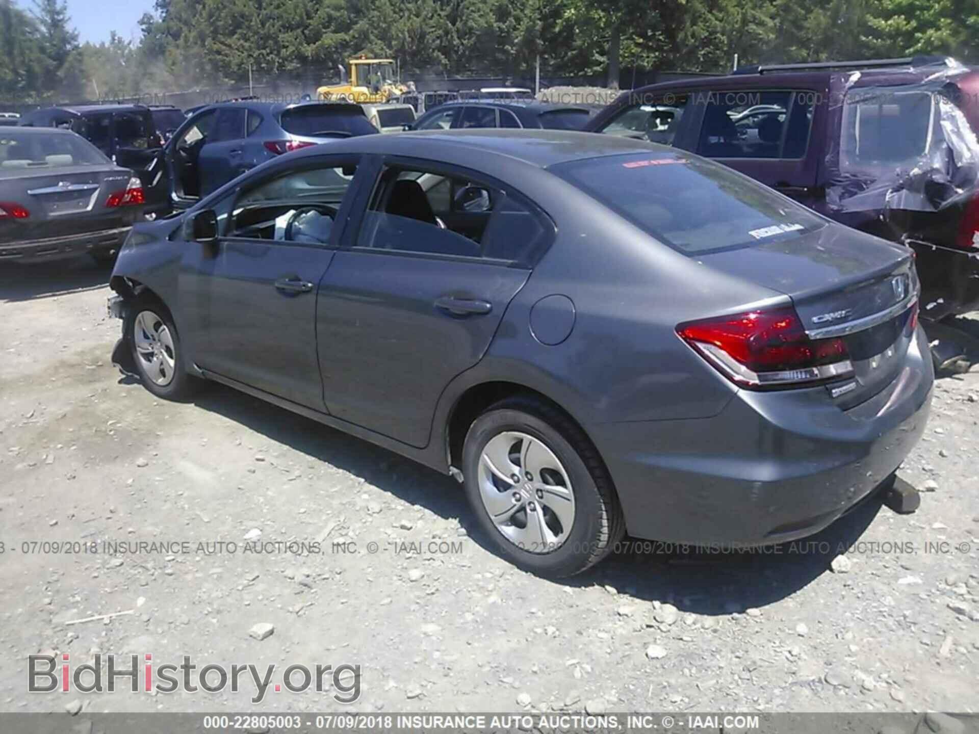 2013 HONDA CIVIC - VIN: 19XFB2F53DE290654 - Фото 3