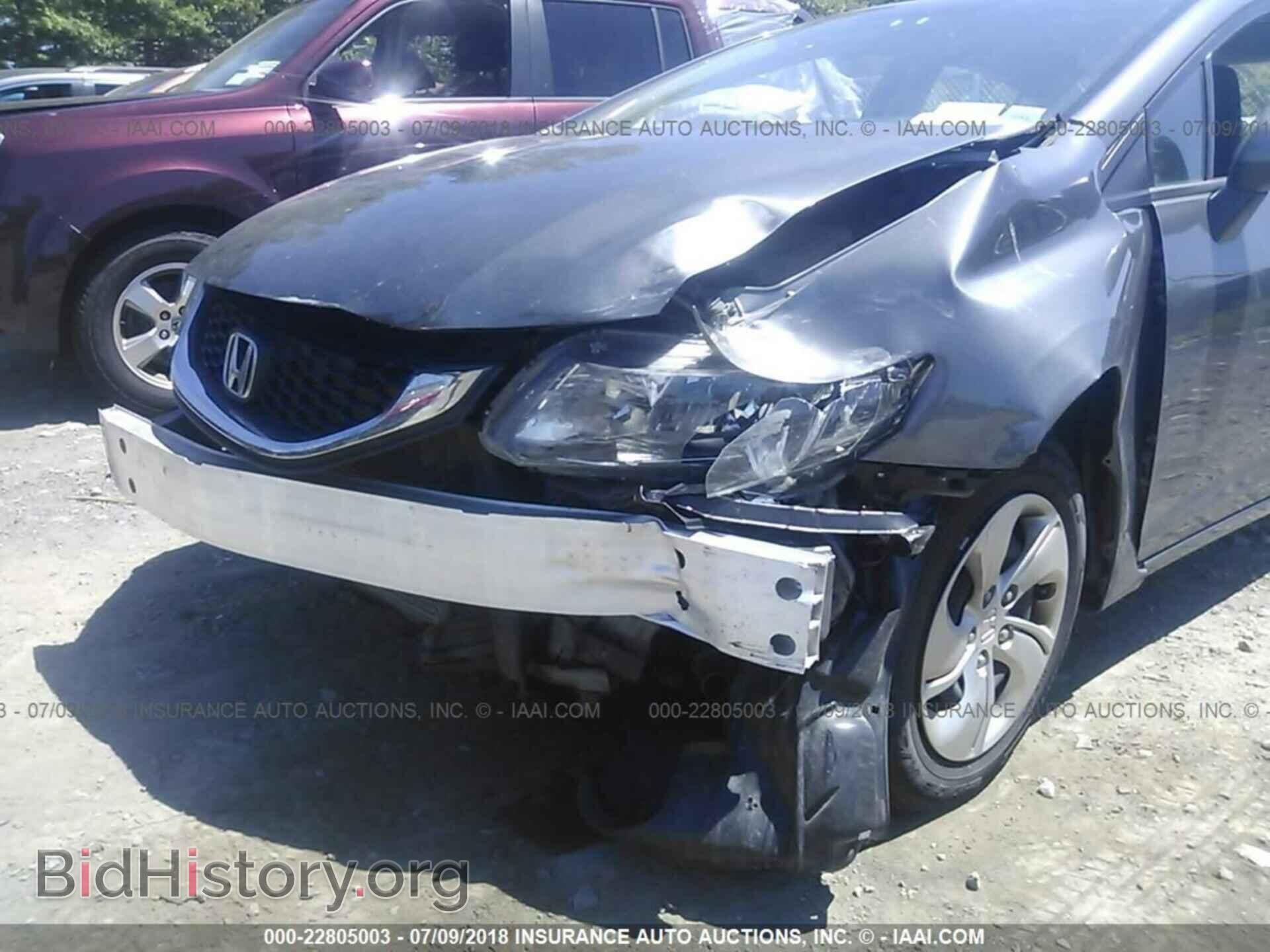 2013 HONDA CIVIC - VIN: 19XFB2F53DE290654 - Фото 6