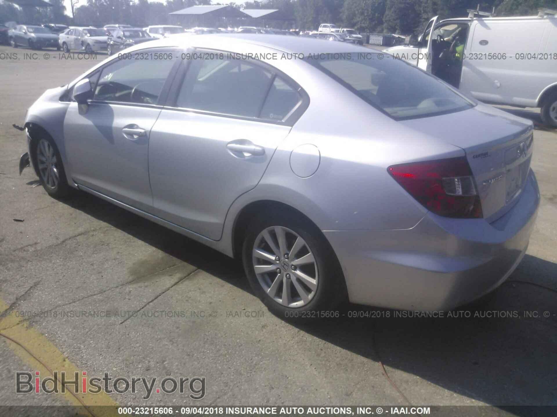 2012 Honda Civic - VIN: 2HGFB2F85CH581476 - Фото 3