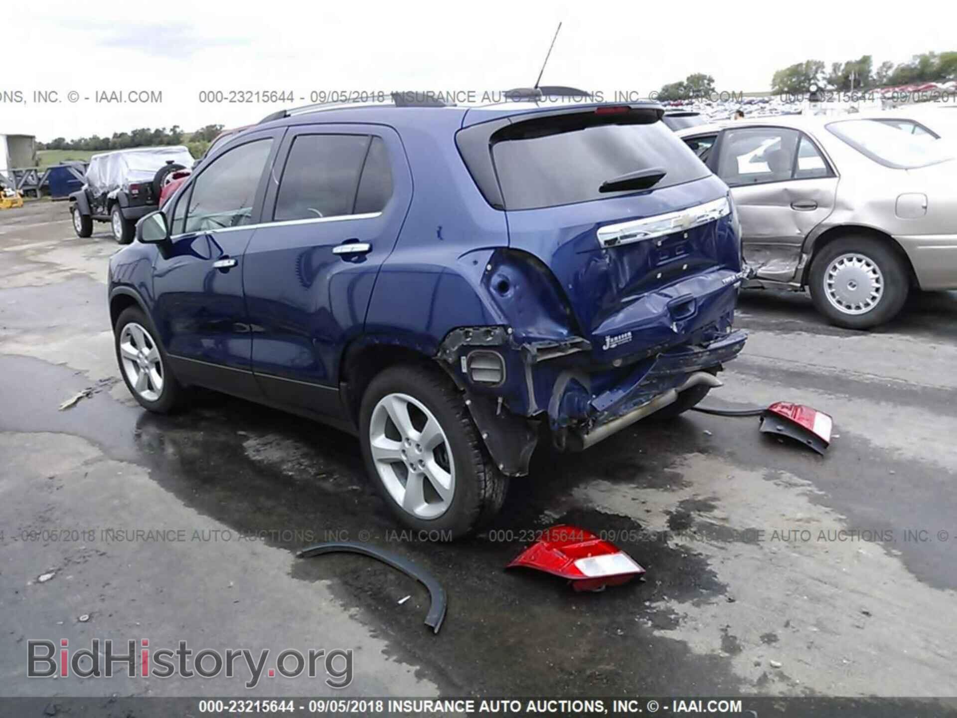 2015 Chevrolet Trax - VIN: 3GNCJTSB2FL169336 - Фото 3